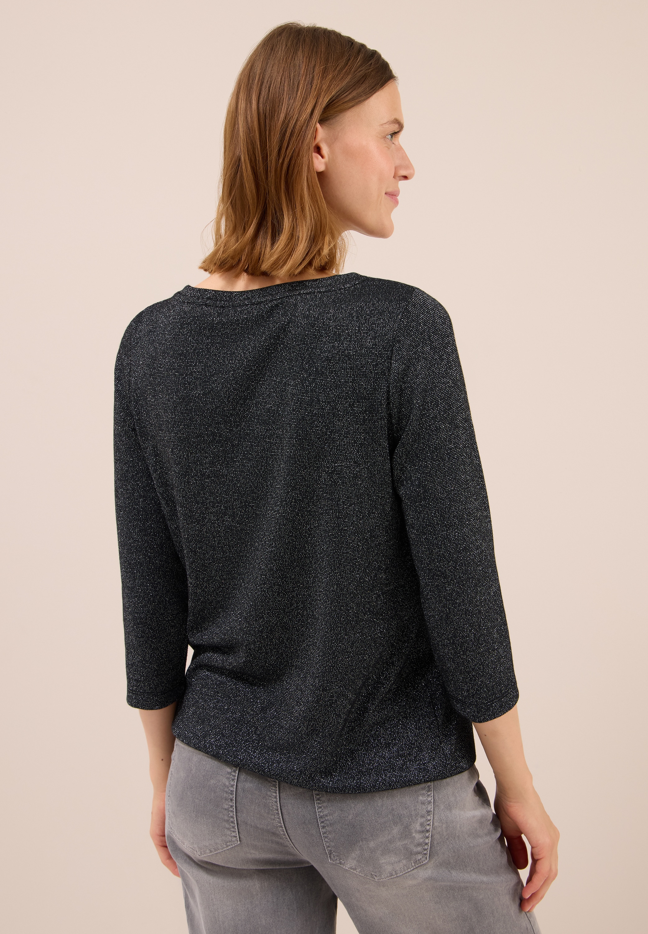 Cecil T-Shirt, mit Glitzer-Details
