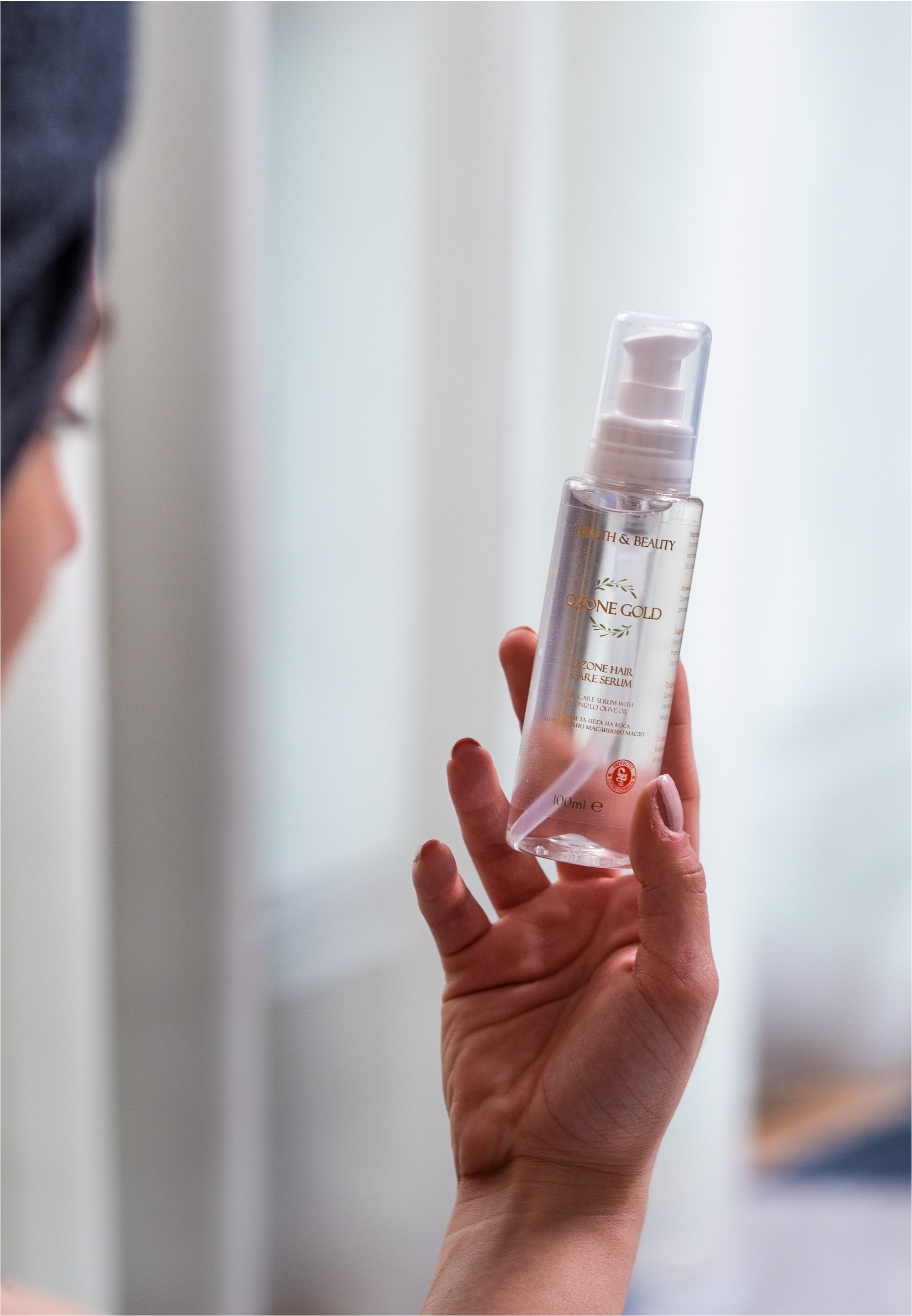 OZONE GOLD Haarserum mit ozonisiertem Olivenöl