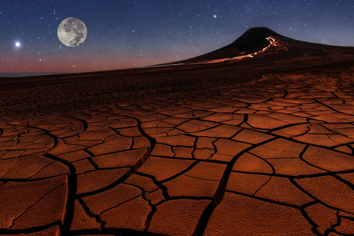 Papermoon Fototapete "Steinlandschaft"