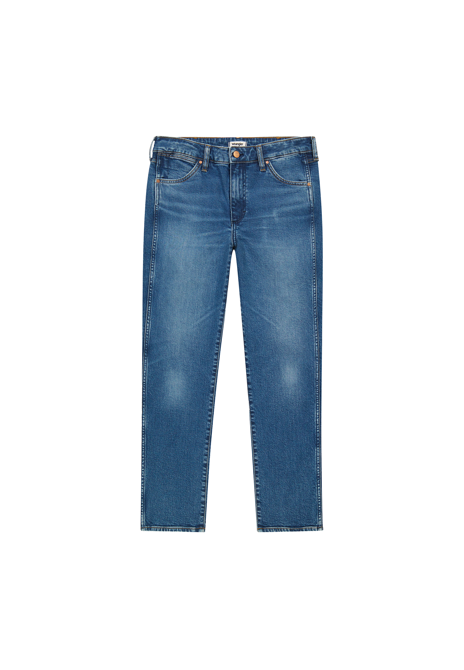 Wrangler 5-Pocket-Jeans, mit kontrastfarbenen Nähten
