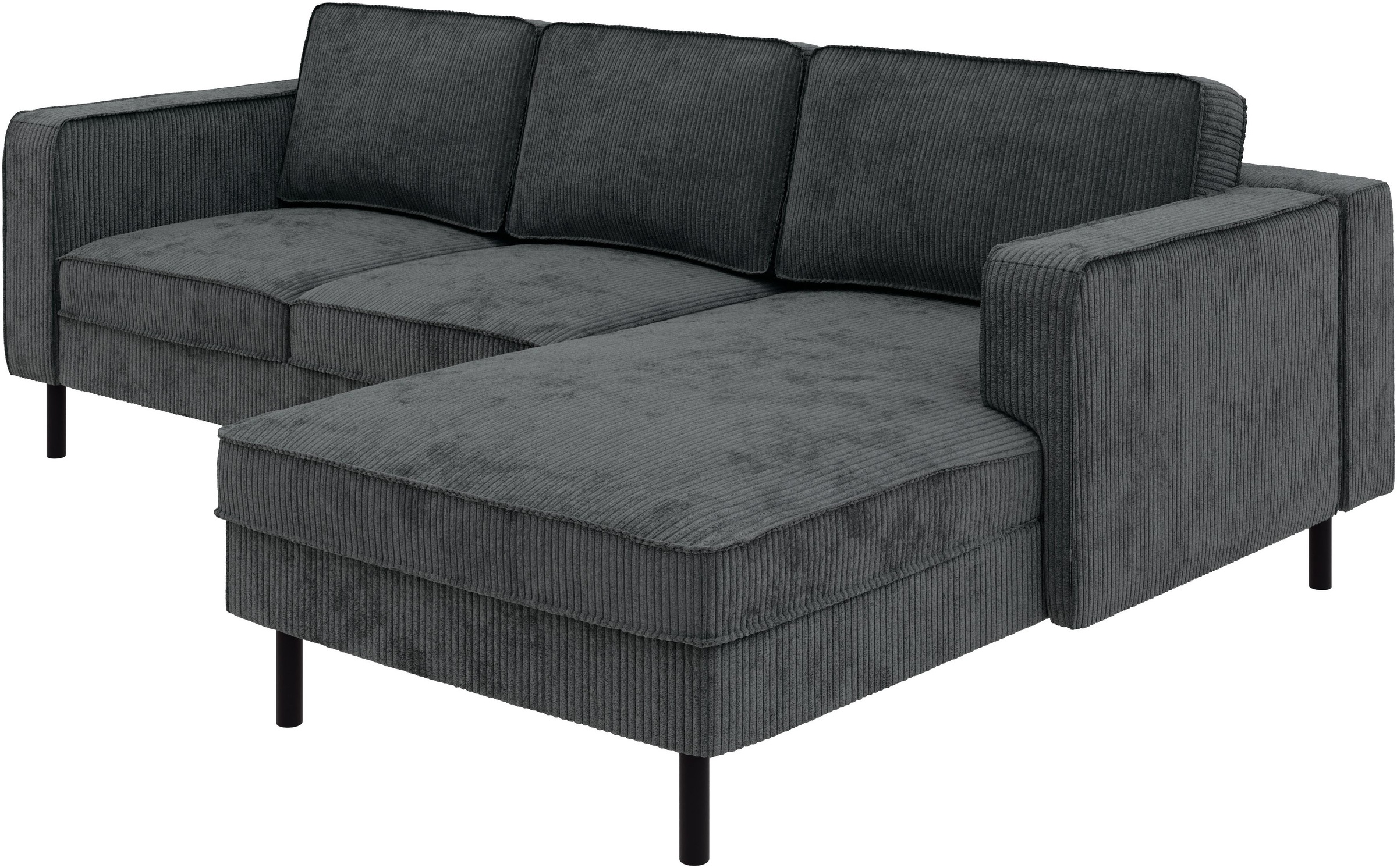TRENDMANUFAKTUR Ecksofa »Watkins, Couch wahlweise mit Schlaffunktion & Bettkasten, auch in Cord«, Recamiere beidseitig montierbar, OTTOs Choice, Breite 232 cm