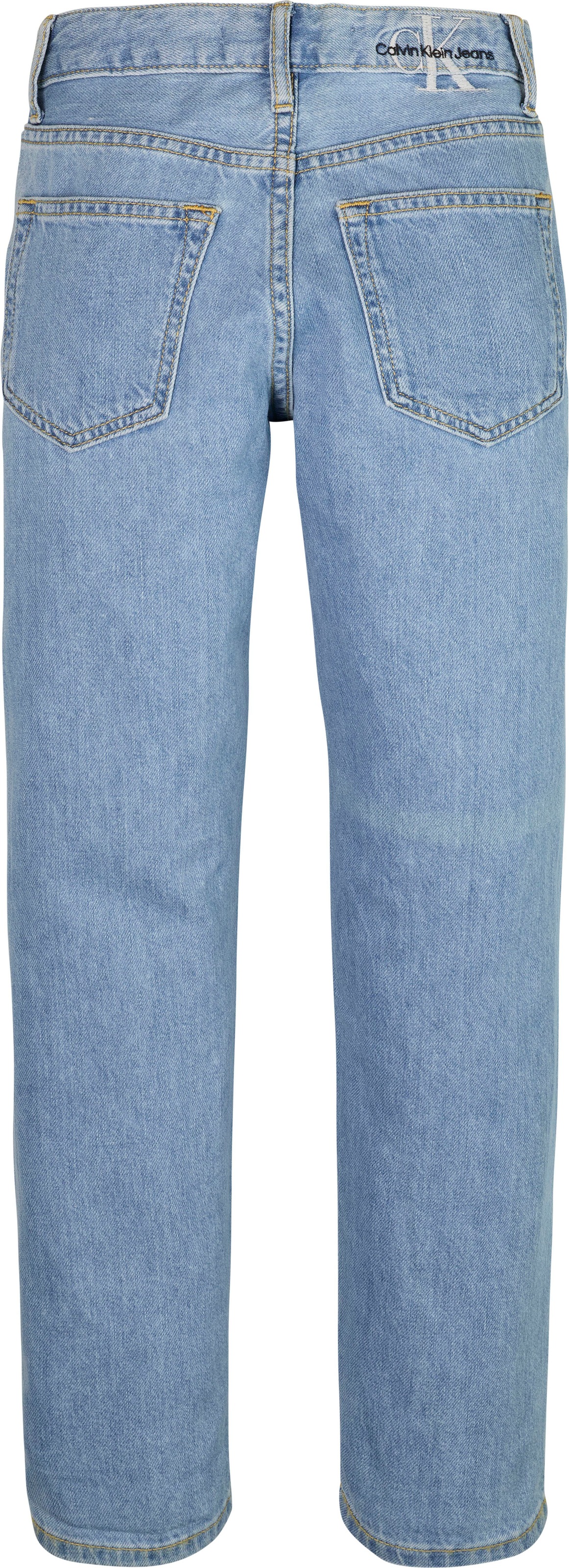Calvin Klein Jeans Straight-Jeans, mit Calvin Klein Logostickerei hinten am Bund