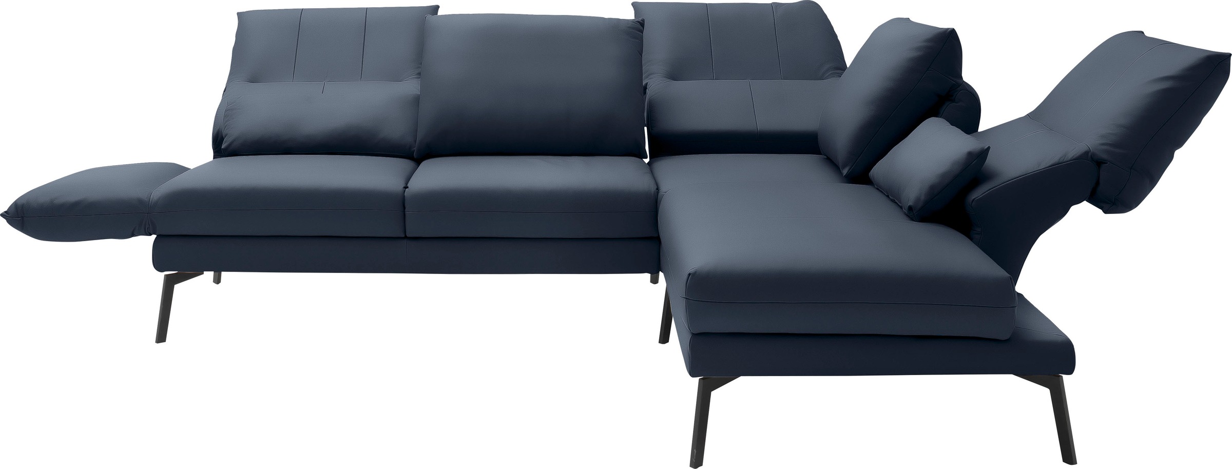SCHÖNER WOHNEN-Kollektion Ecksofa »Spin, Multifunktionssofa, bequem und hochwertige Verarbeitung, L-Form«, Drehsitz-Funktion, USB-Anschluss, Armlehnfunktion, Rückenverstellung