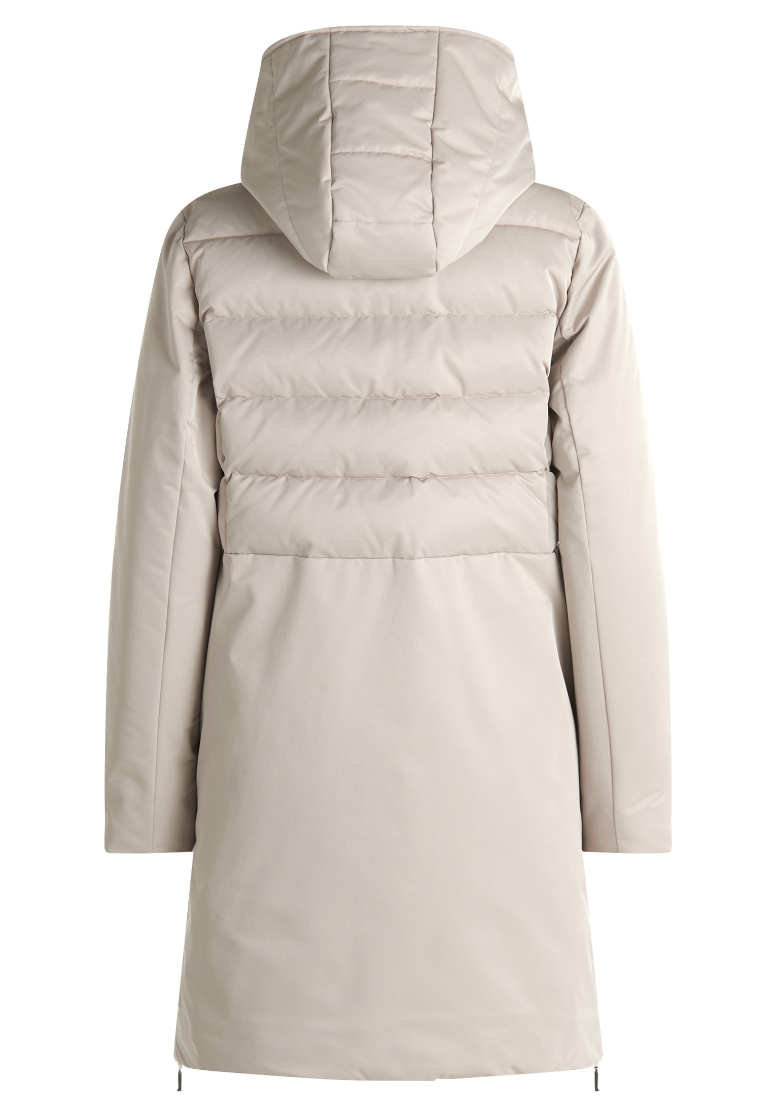 Amber & June Winterjacke »Amber & June Damen Winterjacke Kunstdaune«, mit Kapuze