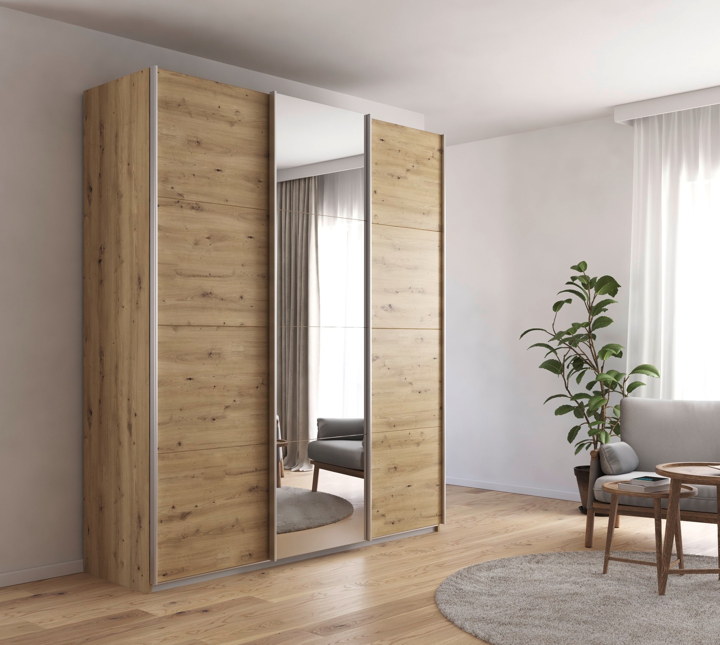 rauch Schwebetürenschrank "Kleiderschrank Schrank Garderobe CORTONA inkl. I günstig online kaufen