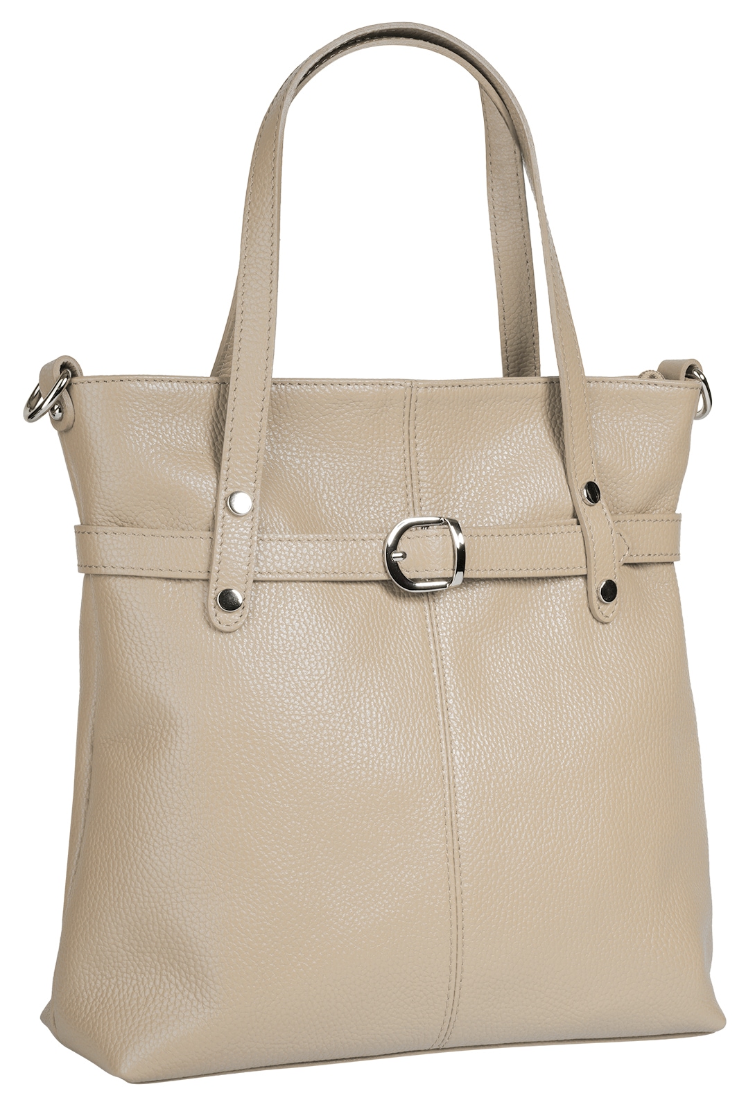 Cluty Shopper, echt Leder, Made in Italy
