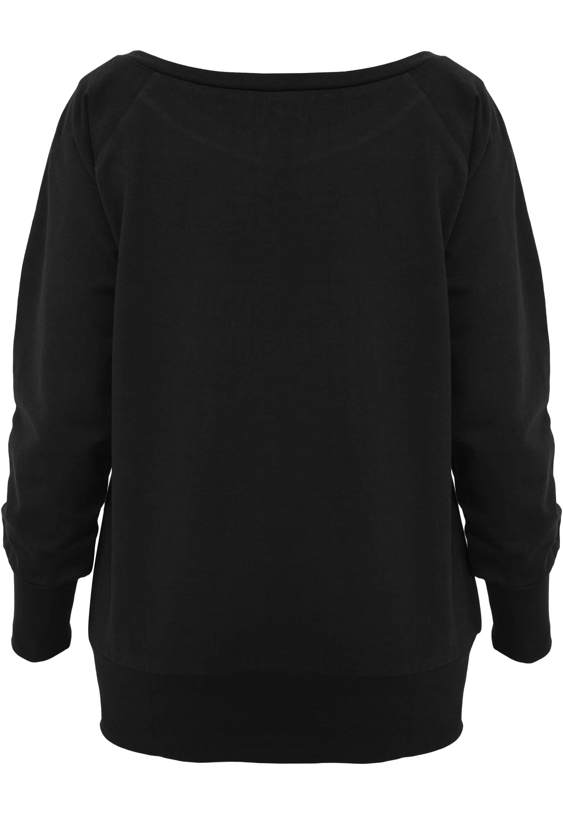 URBAN CLASSICS Sweatshirt »Urban Classics Damen Ladies Wideneck Crewneck«, (1 tlg.)
