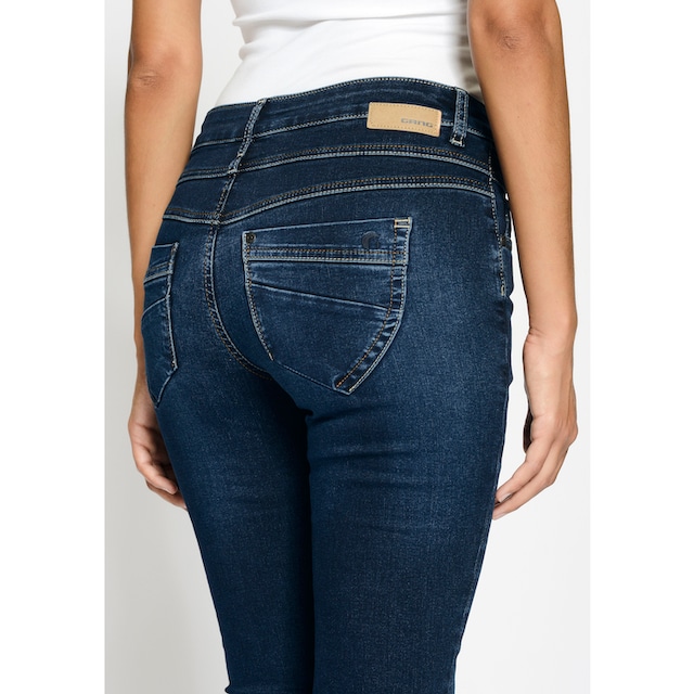 GANG Skinny-fit-Jeans »94MORA«, mit 3-Knopf-Verschluss und Passe vorne für  bestellen | BAUR