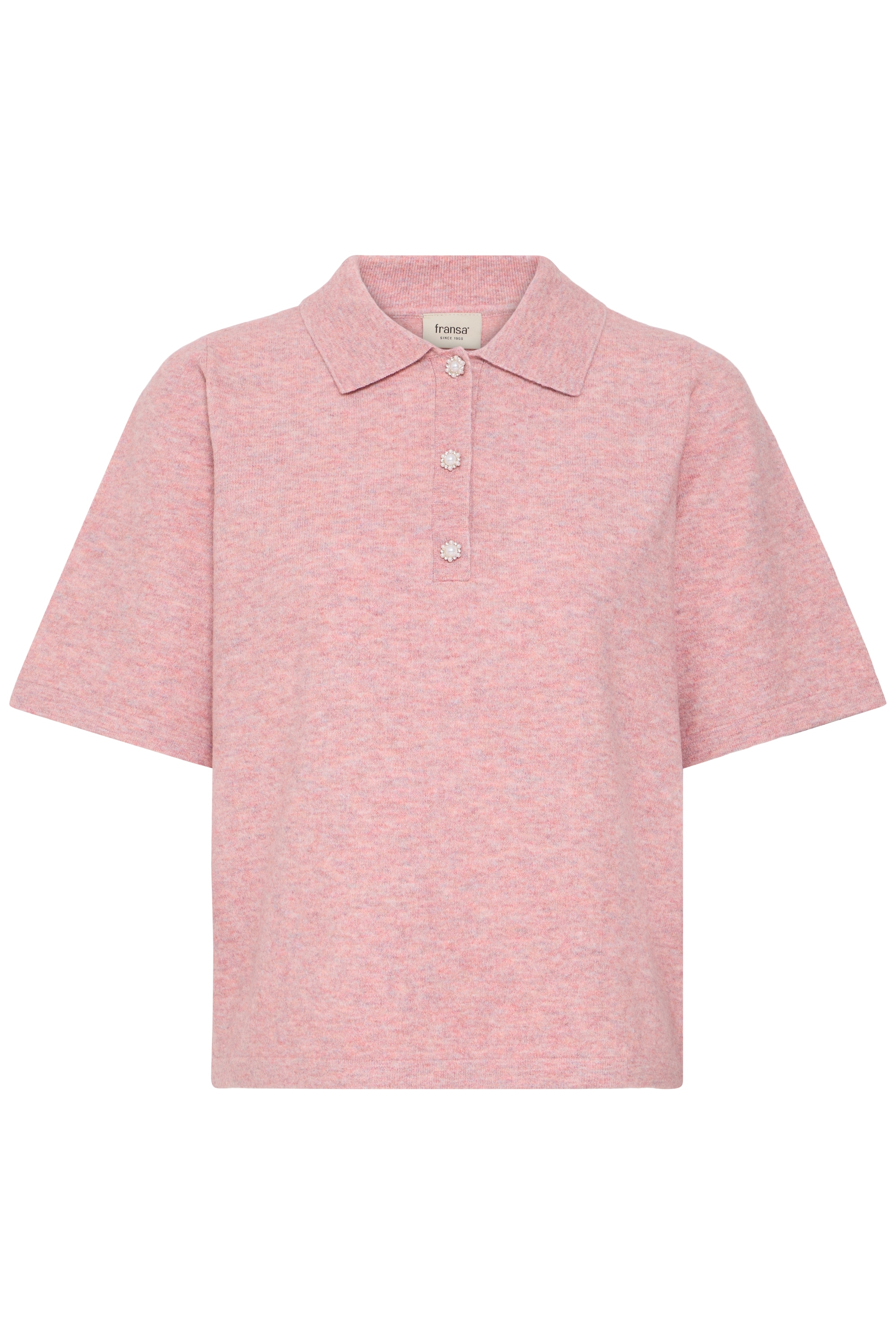fransa Kurzarmpullover "Damen Halblange Ärmel FRSUZETTE"