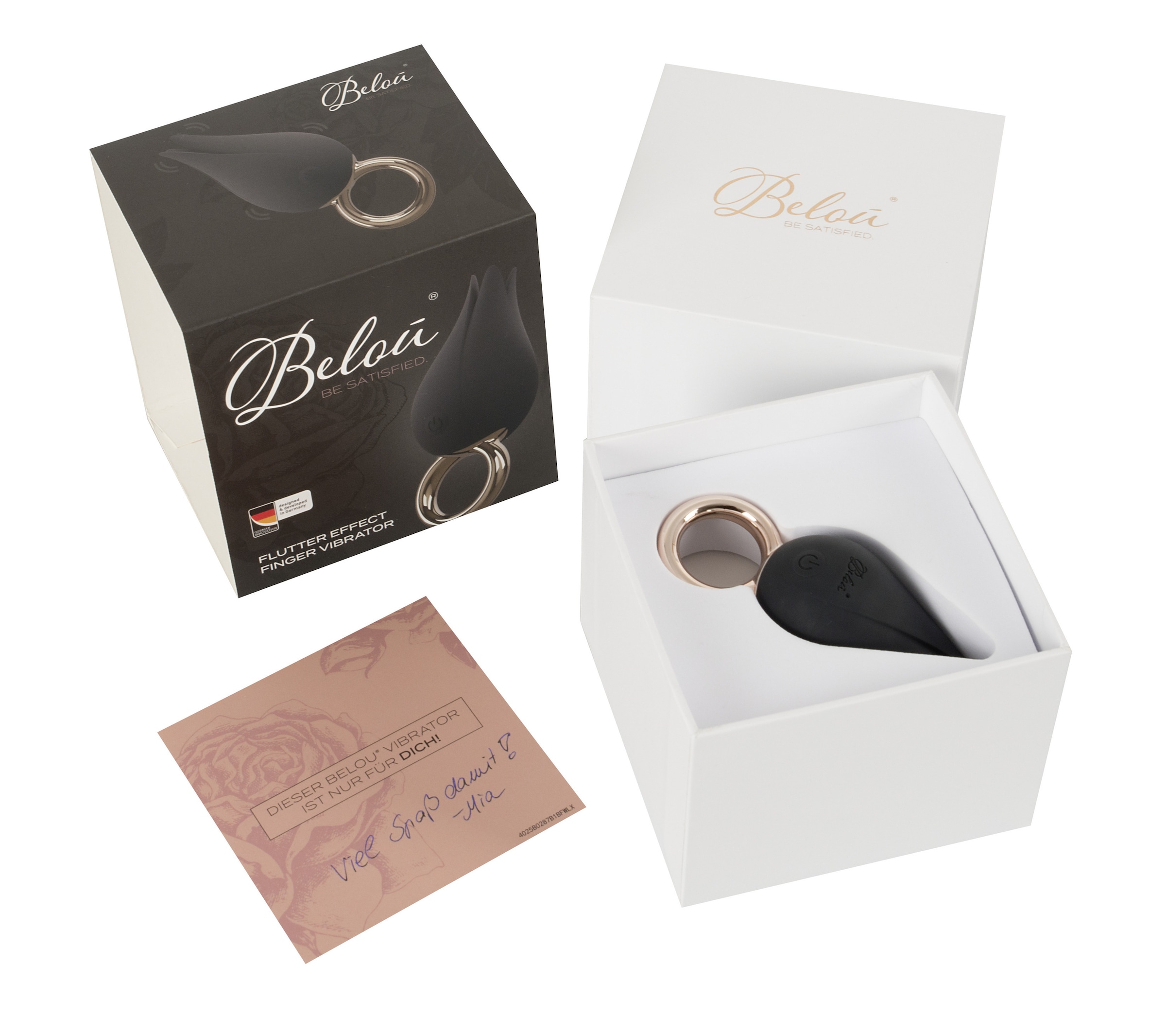 Belou Vibrator »Fingervibrator Flutter Effect Finger Vibrator«