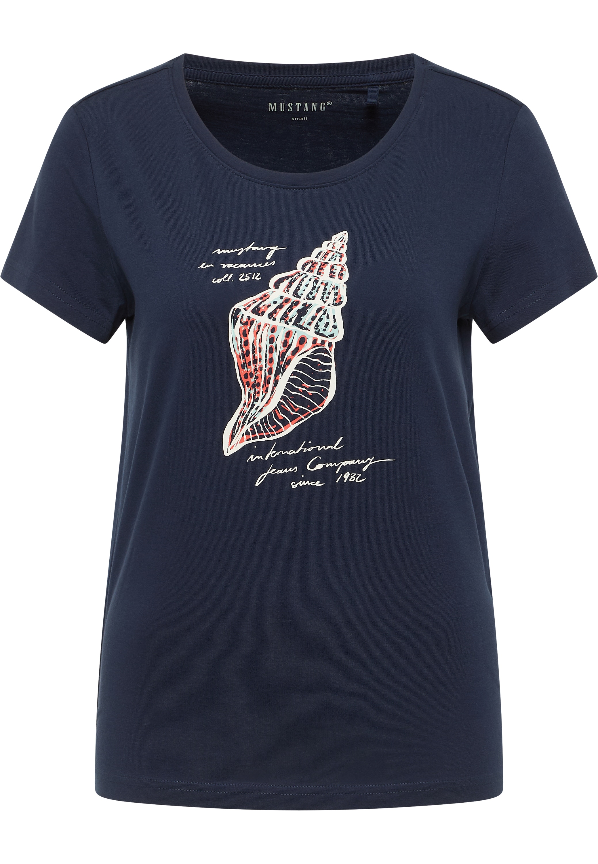 MUSTANG Kurzarmshirt "Damen Style Alma" günstig online kaufen