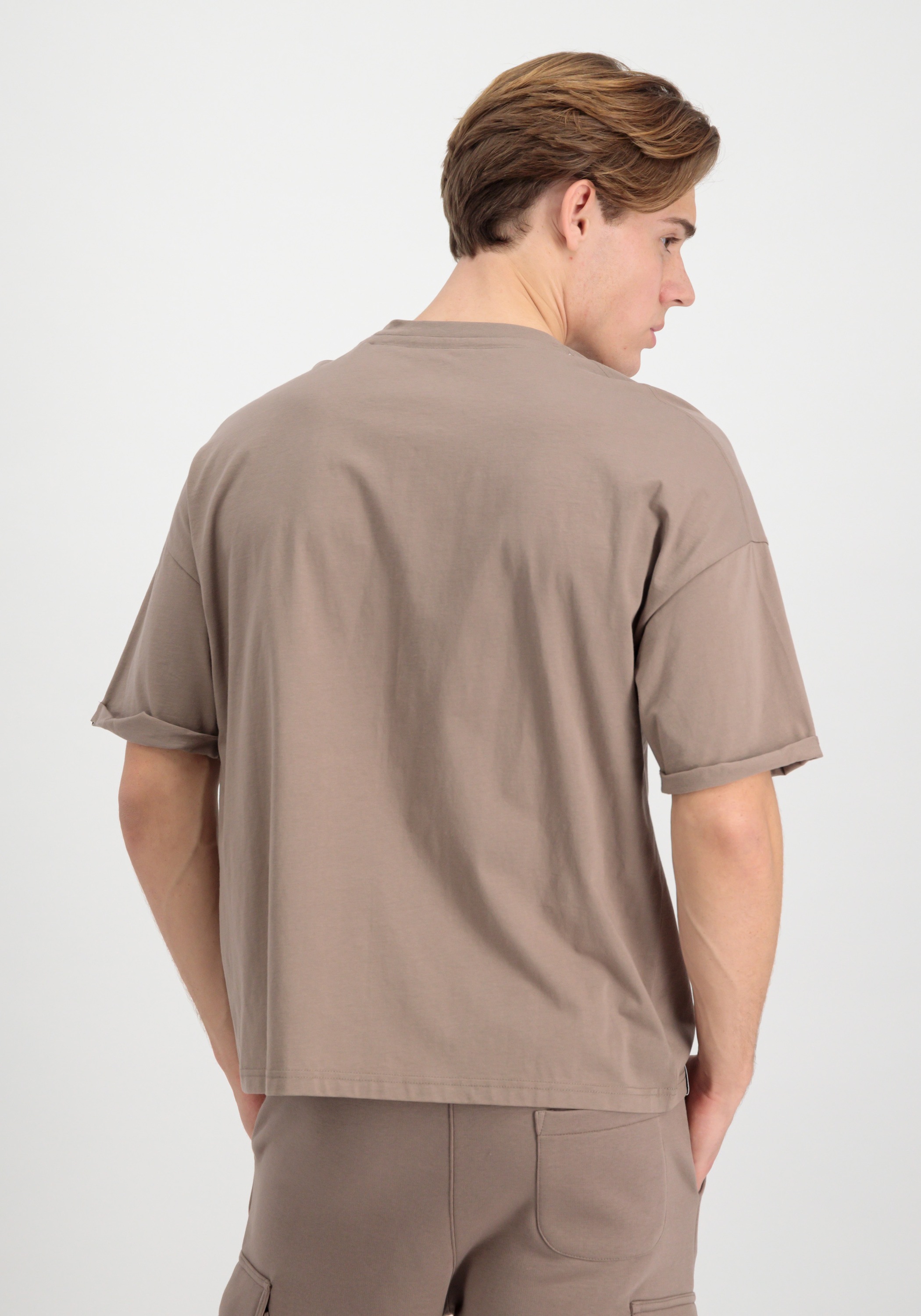 Alpha Industries T-Shirt "Organics OS Roll-Up T-Shirt" günstig online kaufen