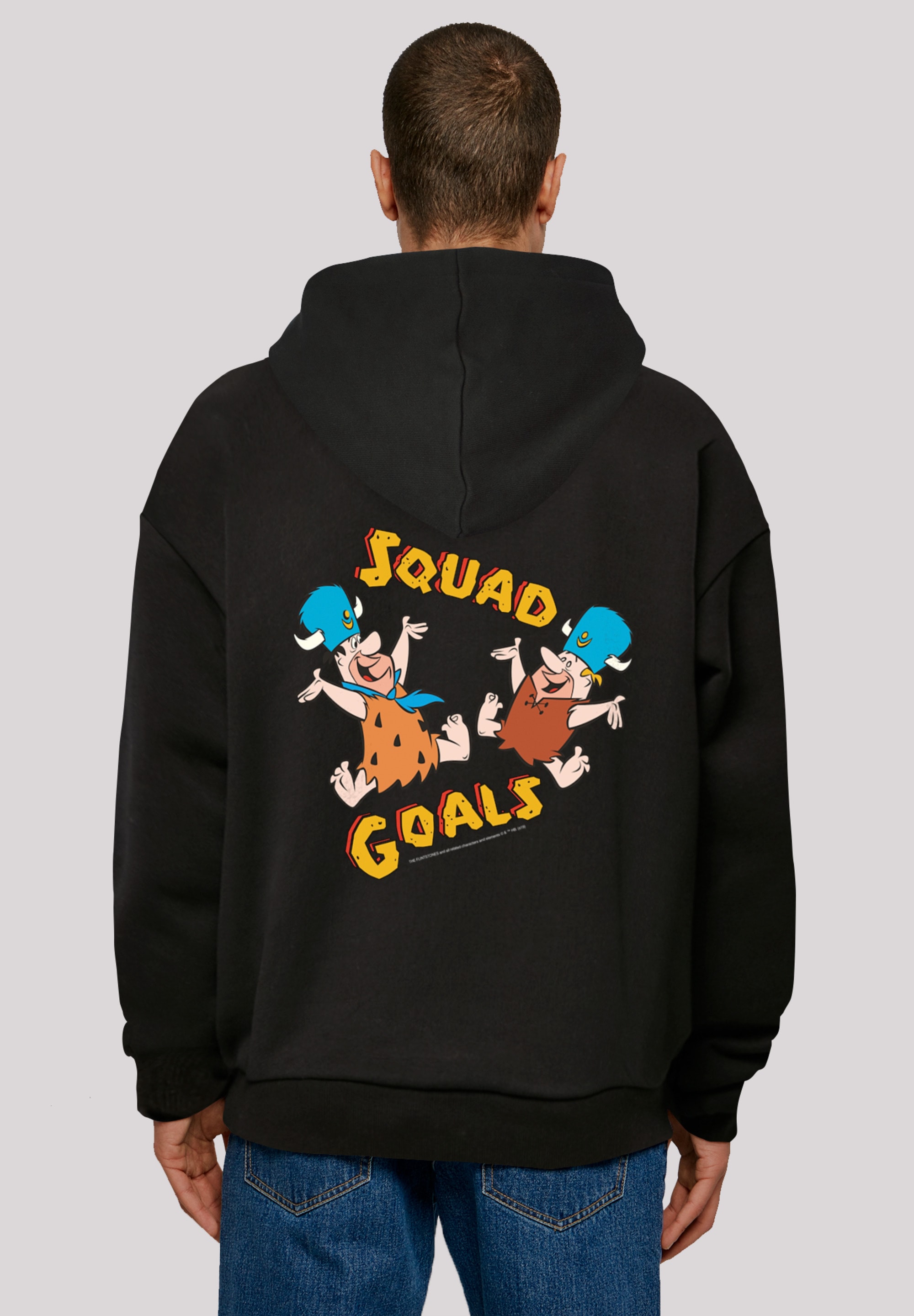 F4NT4STIC Kapuzenpullover "The Flintstones Squad Goals Familie Feuerstein", günstig online kaufen