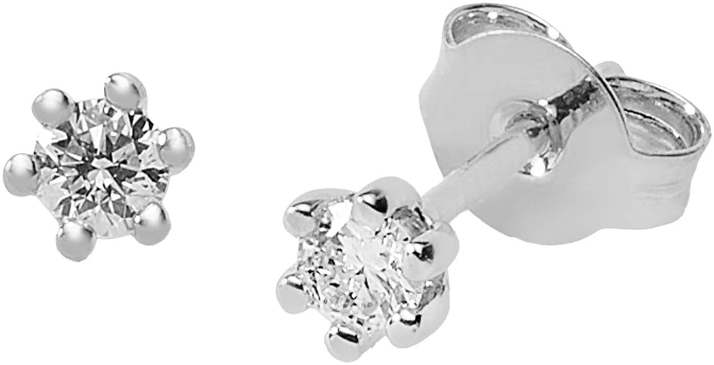 Paar Ohrstecker »Schmuck Geschenk Silber 925 Ohrschmuck Ohrringe Solitär«, mit...