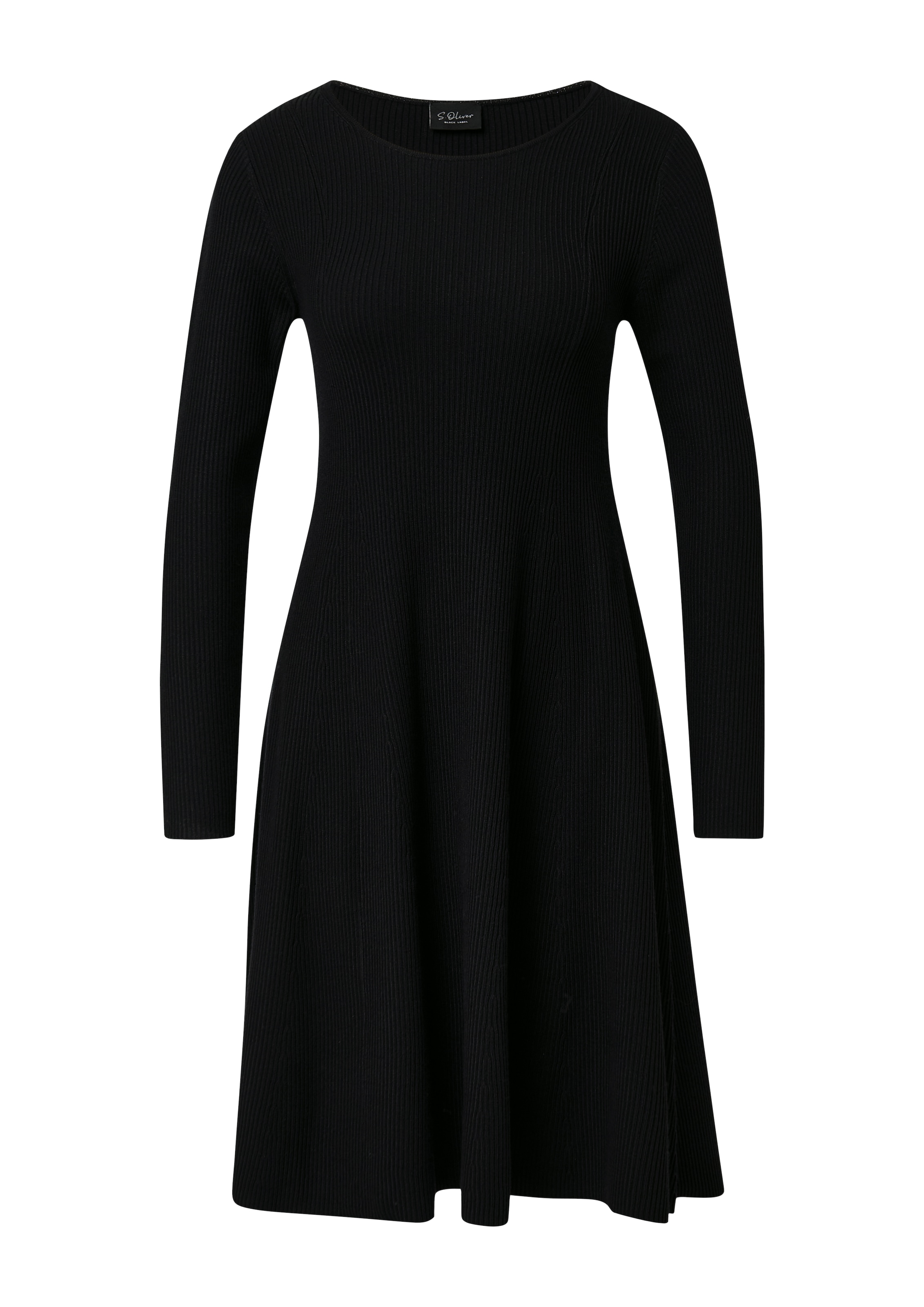 s.Oliver BLACK LABEL Strickkleid, mit Ajour-Detail