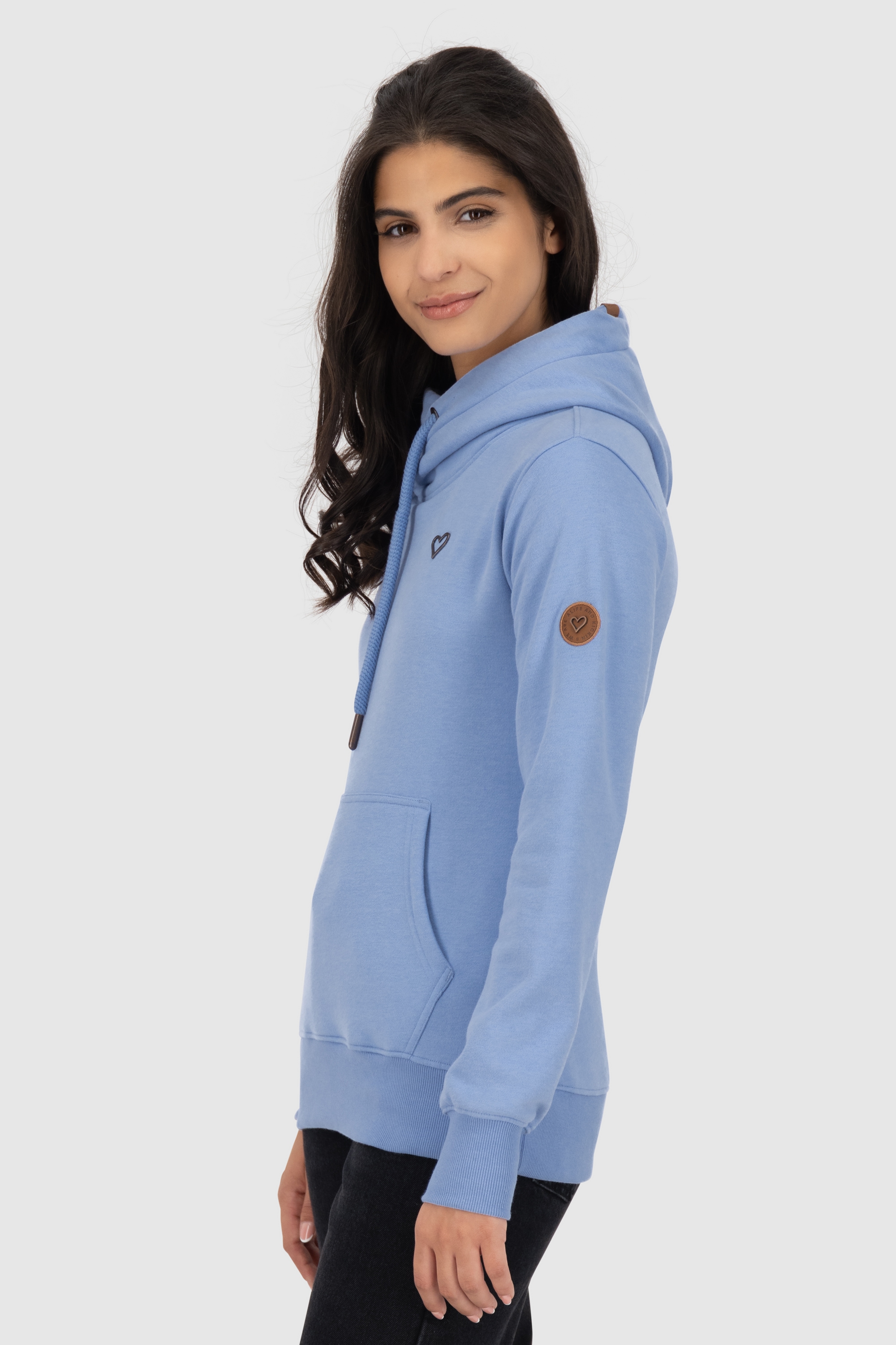 Alife & Kickin Kapuzensweatshirt »Damen SarahAK A«, Hoodie Kapuzenpullover, Sweatshirt mit Kapuze und Kängurutasche