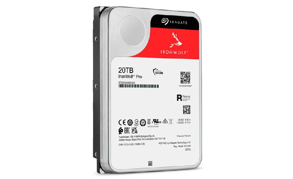 Seagate interne HDD-Festplatte »Ironwolf PRO NAS HDD 20TB SATA«, 3,5 Zoll