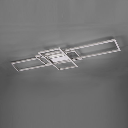 TRIO Leuchten LED Deckenleuchte »MILA«, Deckenlampe inkl. Fernbedienung, dimmbar, 3000 - 6500K, 105xx42x6,5 cm