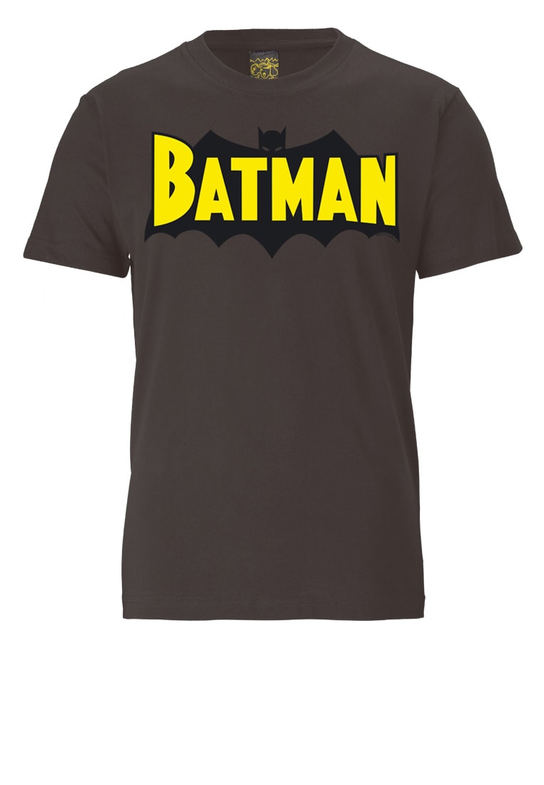 kaufen mit | LOGOSHIRT BAUR ▷ »BATMAN Superhelden-Logo coolem WINGS«, T-Shirt -