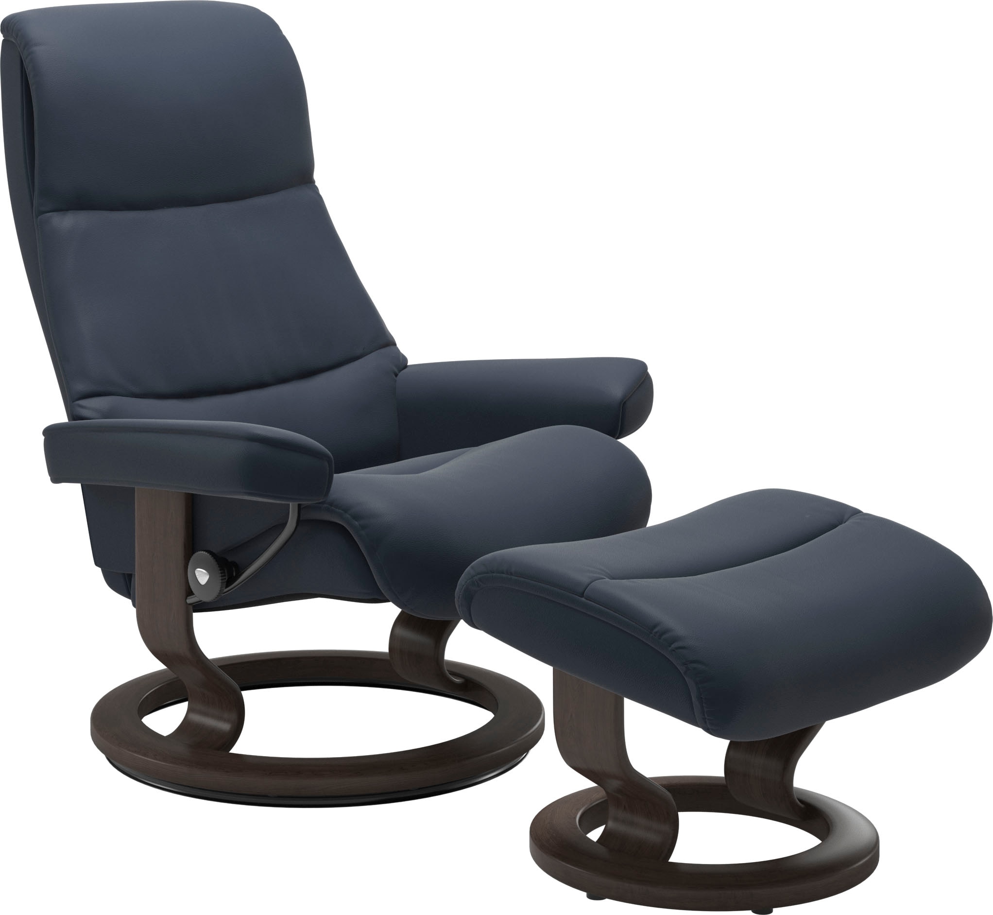 Stressless Relaxsessel "View" Set, Relaxsessel mit Hocker, mit Classic Base günstig online kaufen