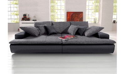 Big-Sofa »Haiti«, wahlweise mit Kaltschaum (140kg Belastung/Sitz) und RGB-Beleuchtung