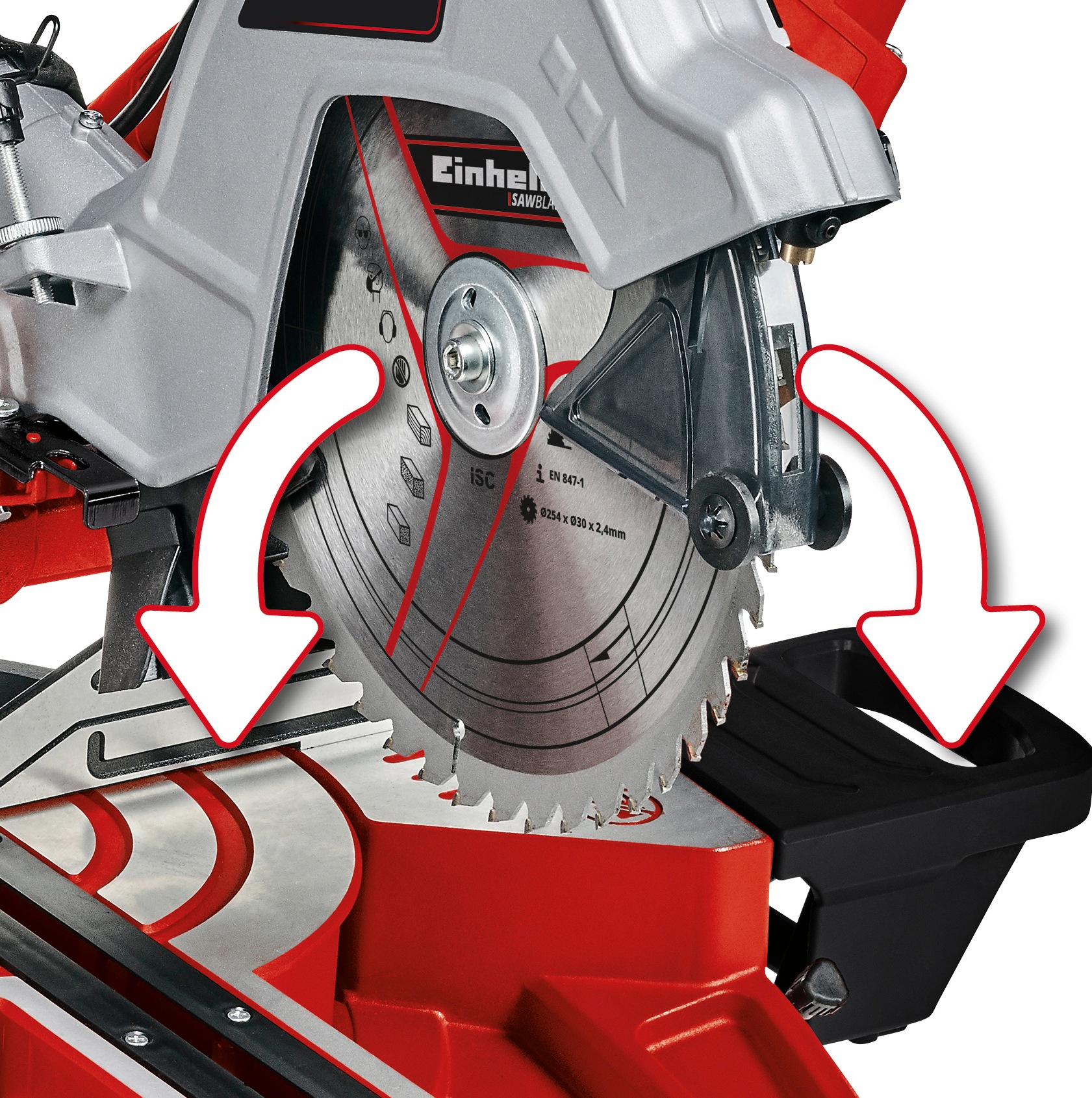 Einhell Zug-, Kapp- und Gehrungssäge »TE-SM 254 Dual«, (1 St.)