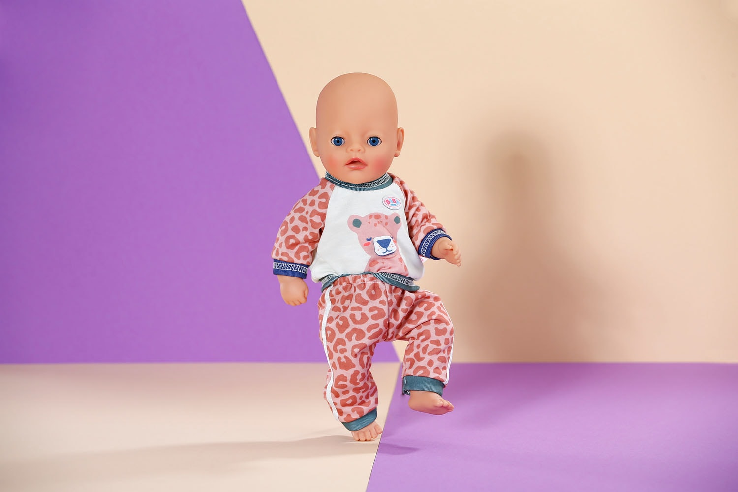 Baby Born Puppenkleidung »Jogging Anzug Dschungel, 36 cm«, mit Kleiderbügel