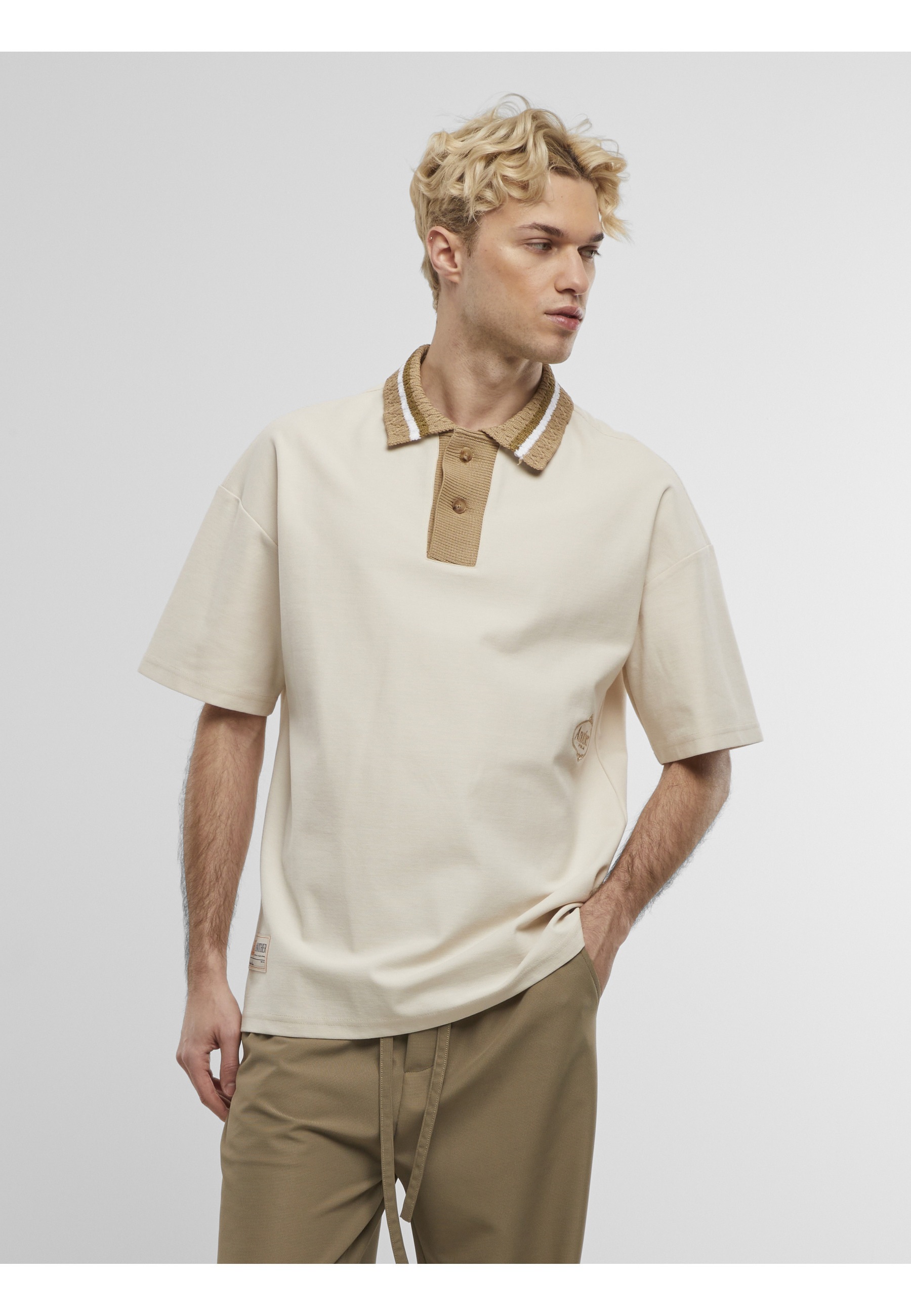 Another Cotton Lab Poloshirt »Another Cotton Lab ACL Knit Collar Oversized Polo« 1