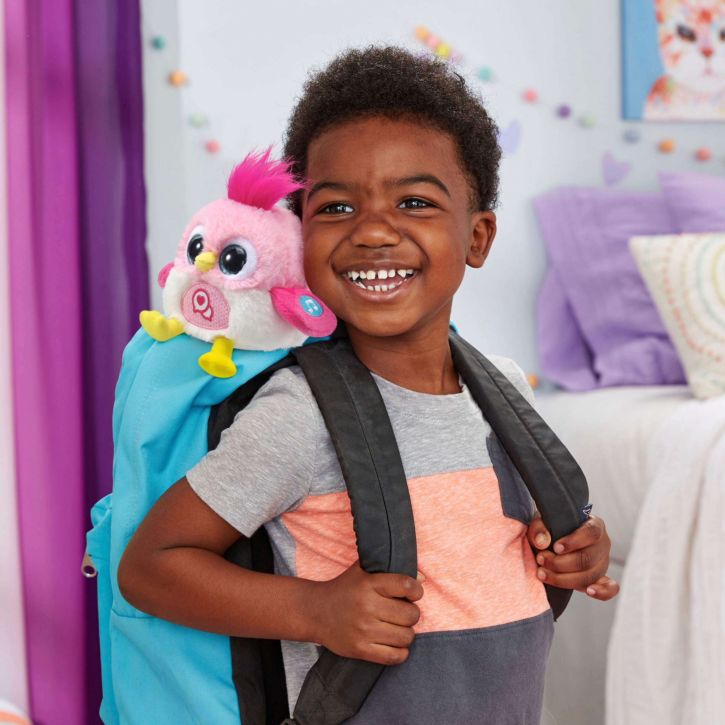 Vtech® Kuscheltier »Vtech Baby, LoLibirds, Momo«, mit Leucht- und Soundeffekten
