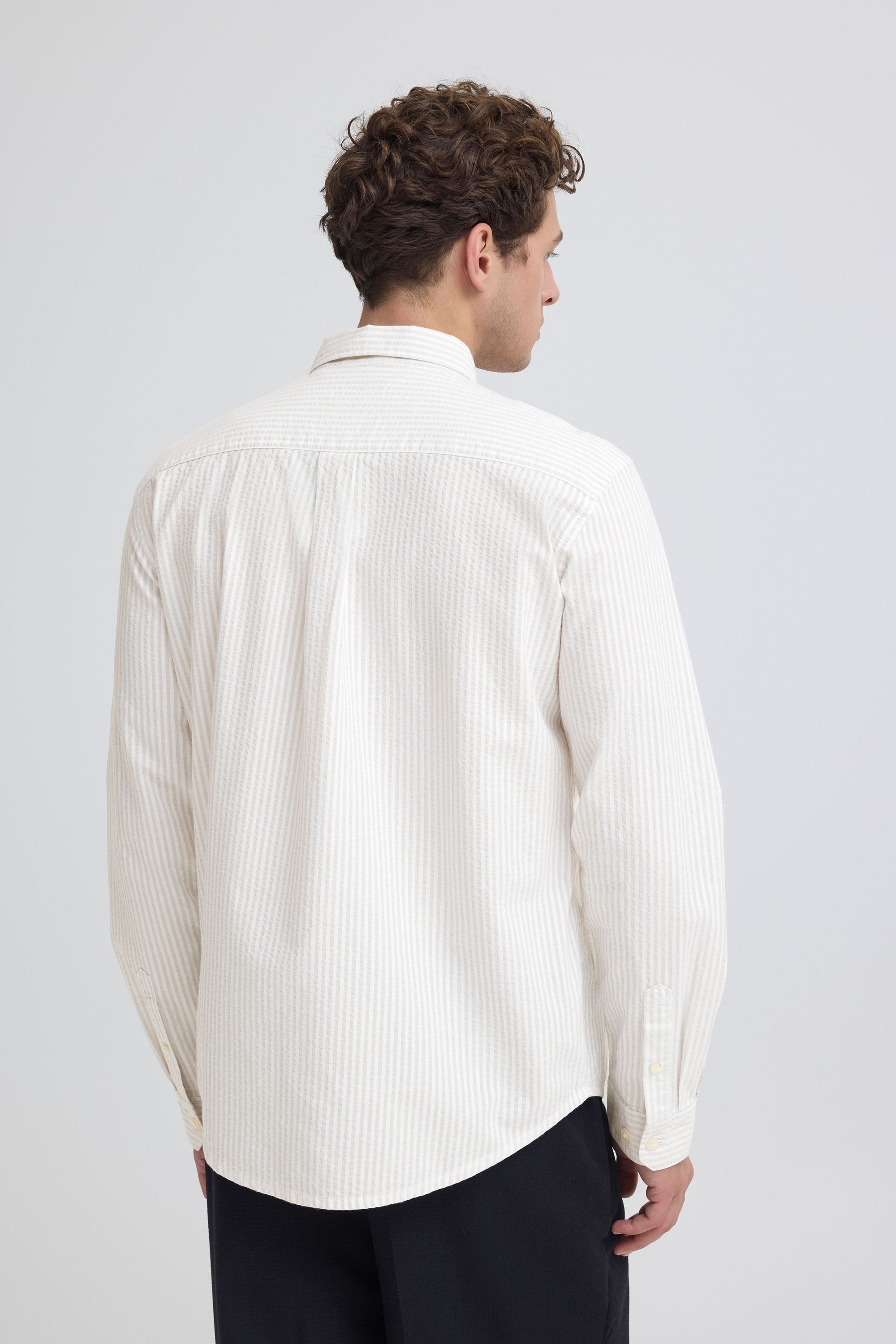 Casual Friday Langarmhemd »Langarmhemd CFJaevon Seersucker«