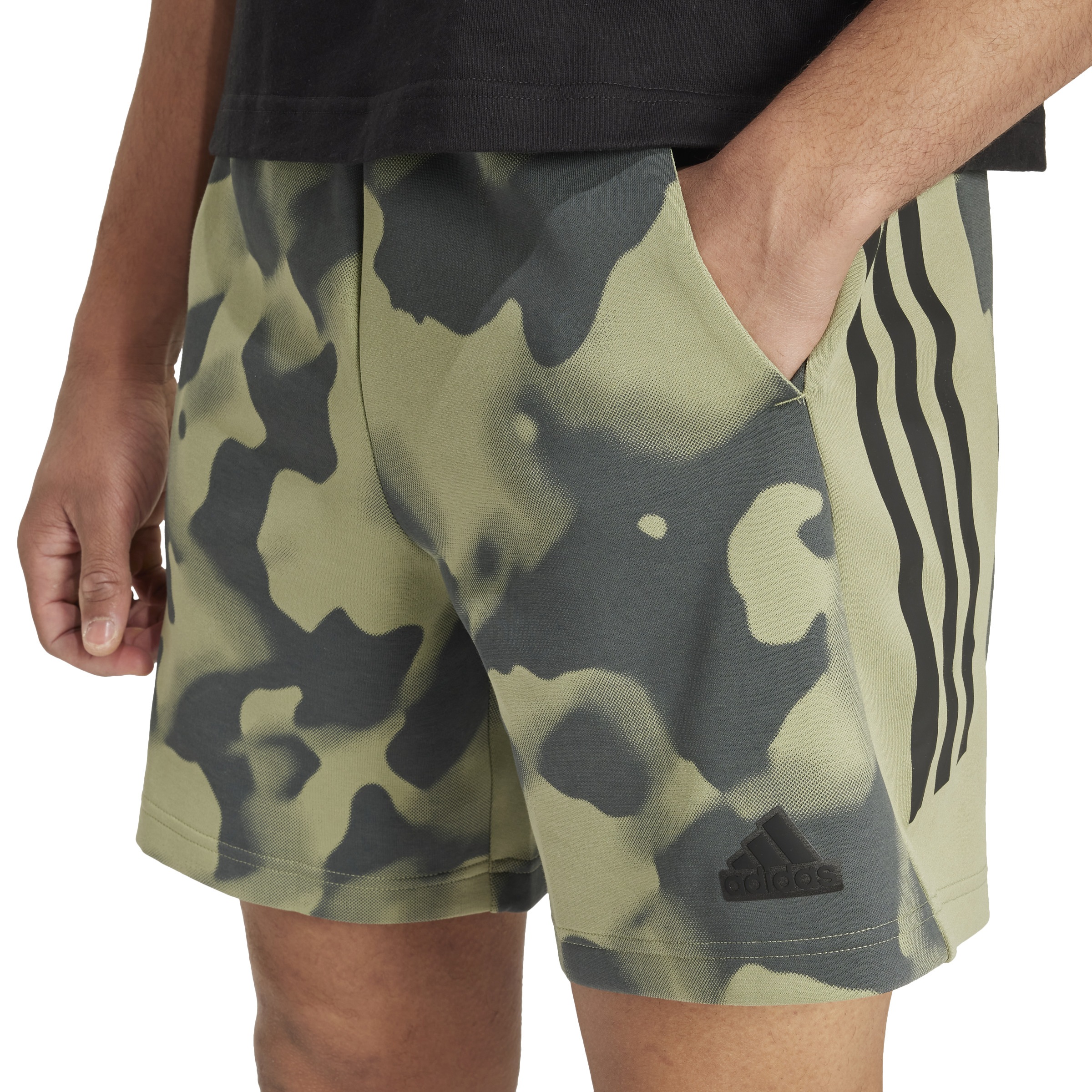 adidas Sportswear Shorts »M FI 3S SHO AOP«, (1 tlg.)