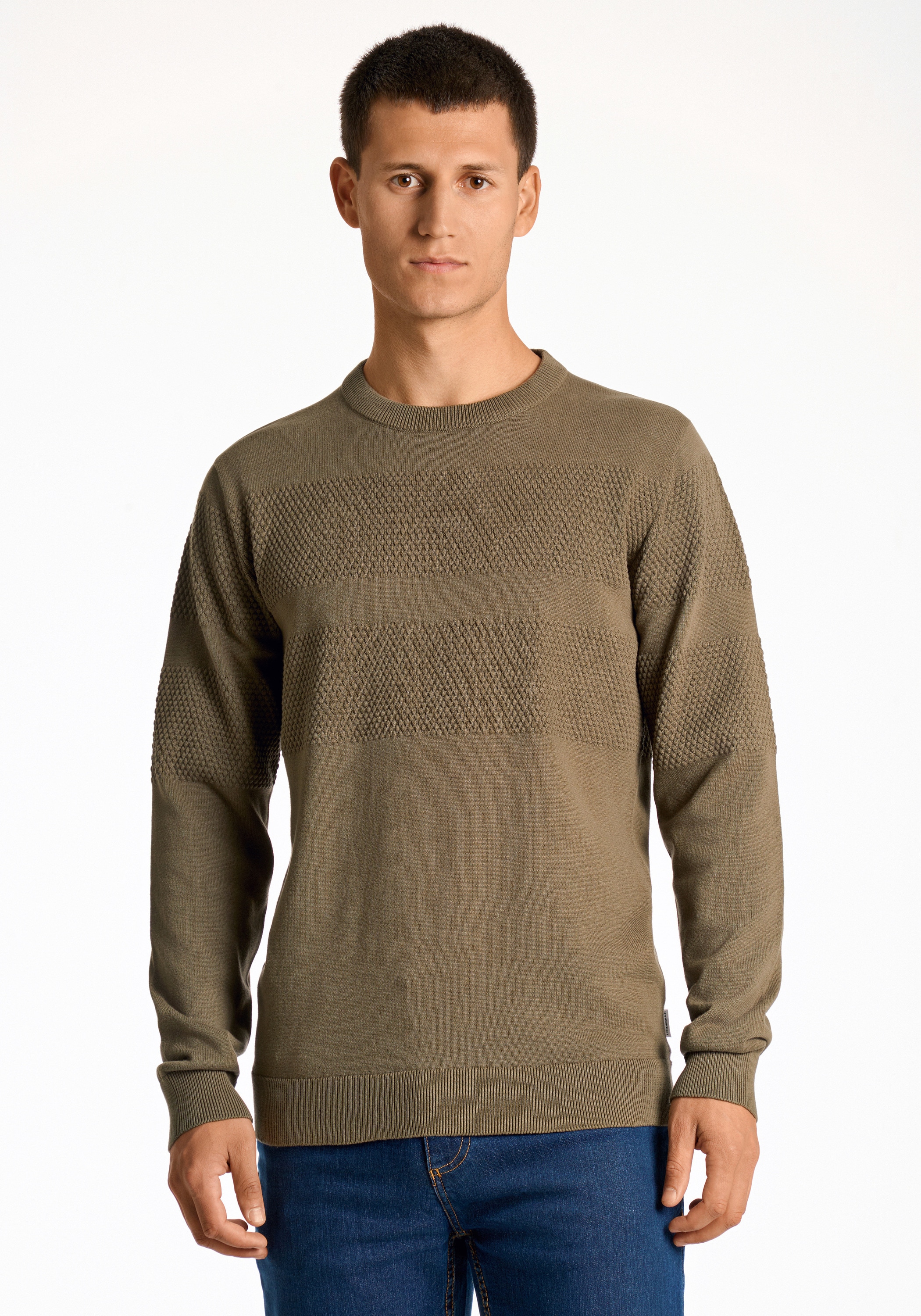 LINDBERGH Strickpullover "Strickpullover Relaxed Fit" günstig online kaufen