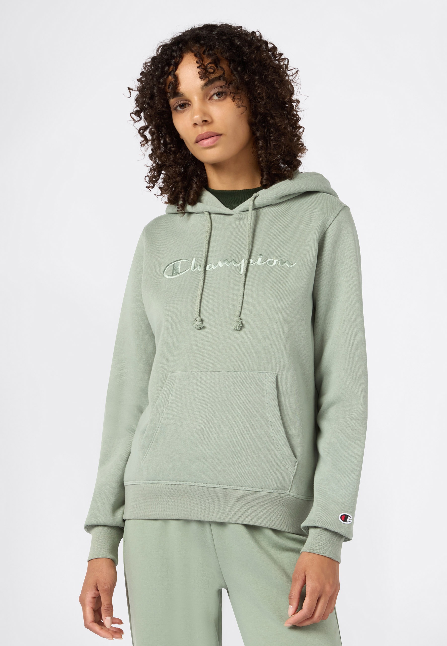 Champion Kapuzensweatshirt "ICONS TONAL Hoodie", aus Baumwolle und Polyester, geeignet in den Größen XS bis XXL