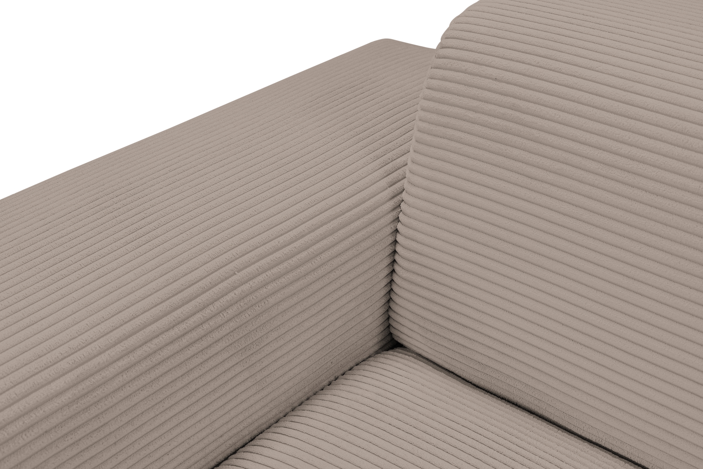 WERK2 Wohnlandschaft »Zeus U-Form«, Curvy Trend Wohnlandschaft mit urbaner Optik auch in weichem Cord