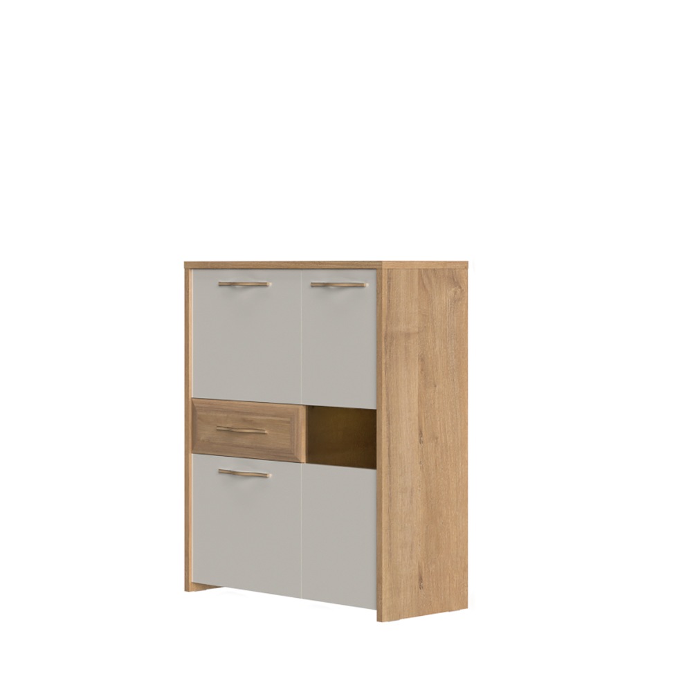 OTTO home Highboard "Gala" Kommode, Höhe 115 cm, UV lackiert, kratzfest, ho günstig online kaufen