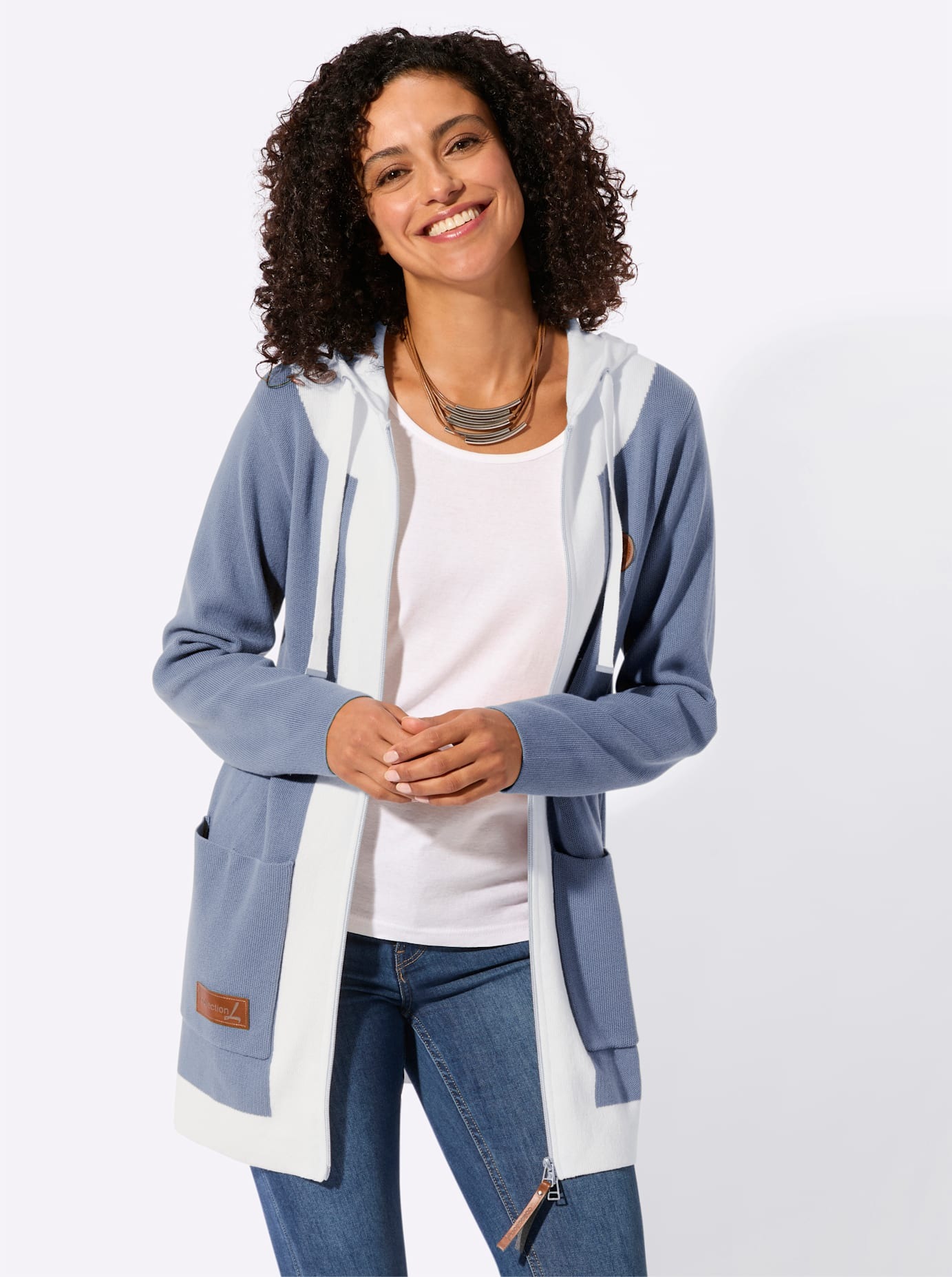 Casual Looks Longstrickjacke günstig online kaufen
