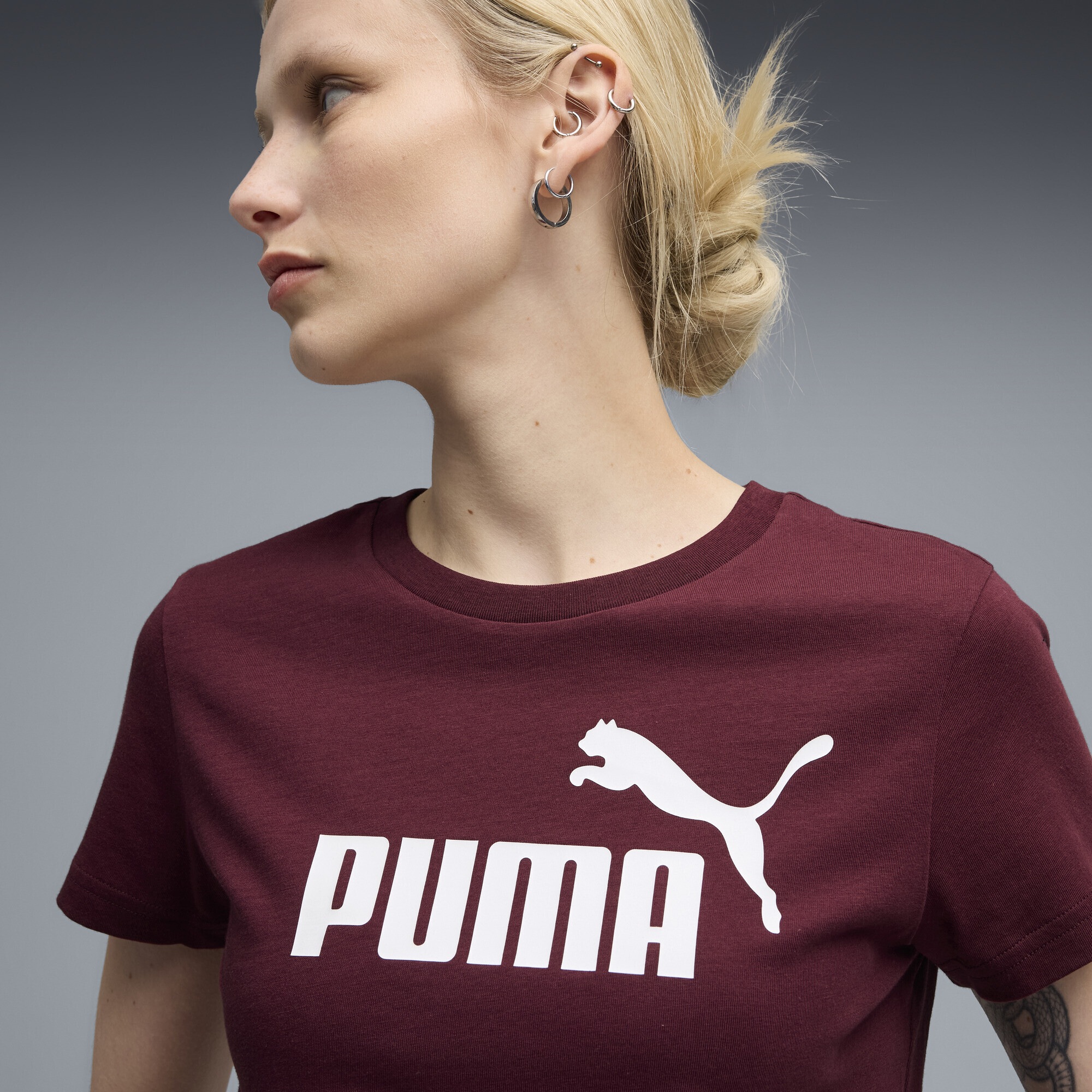 PUMA T-Shirt »ESS No. 1 Logo T-Shirt Damen«