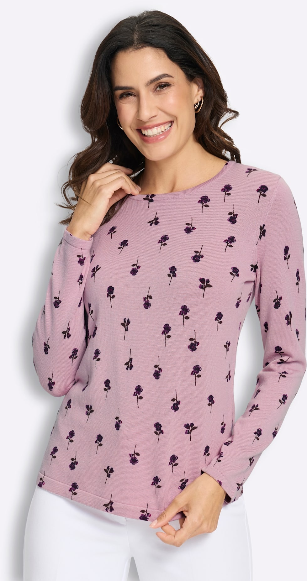 Inspirationen Strickpullover "Feinstrick-Pullover"