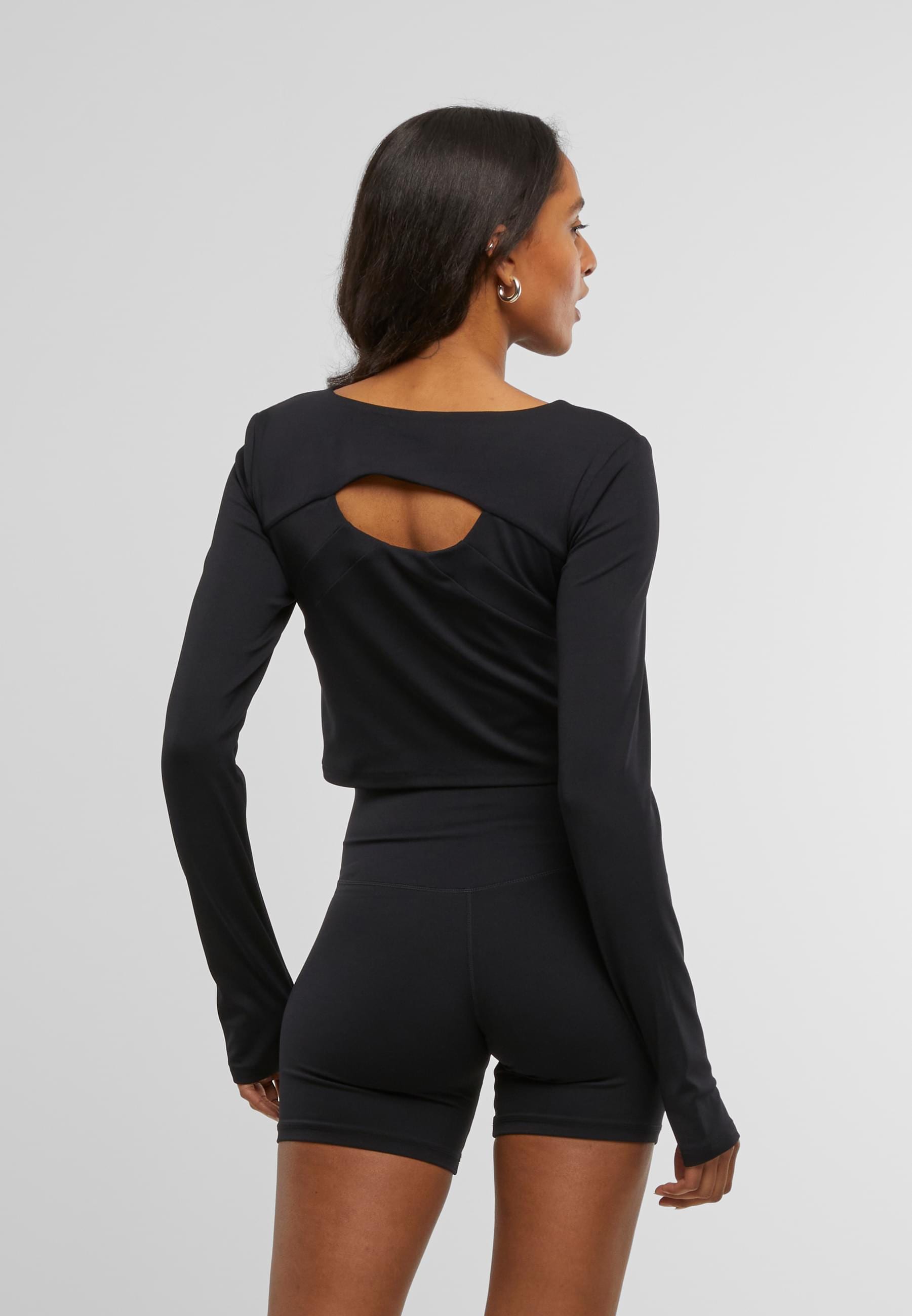 URBAN CLASSICS Longsleeve »Urban Classics Ladies Sports Longsleeve Ladies Sports Longsleeve«, (1 tlg.)