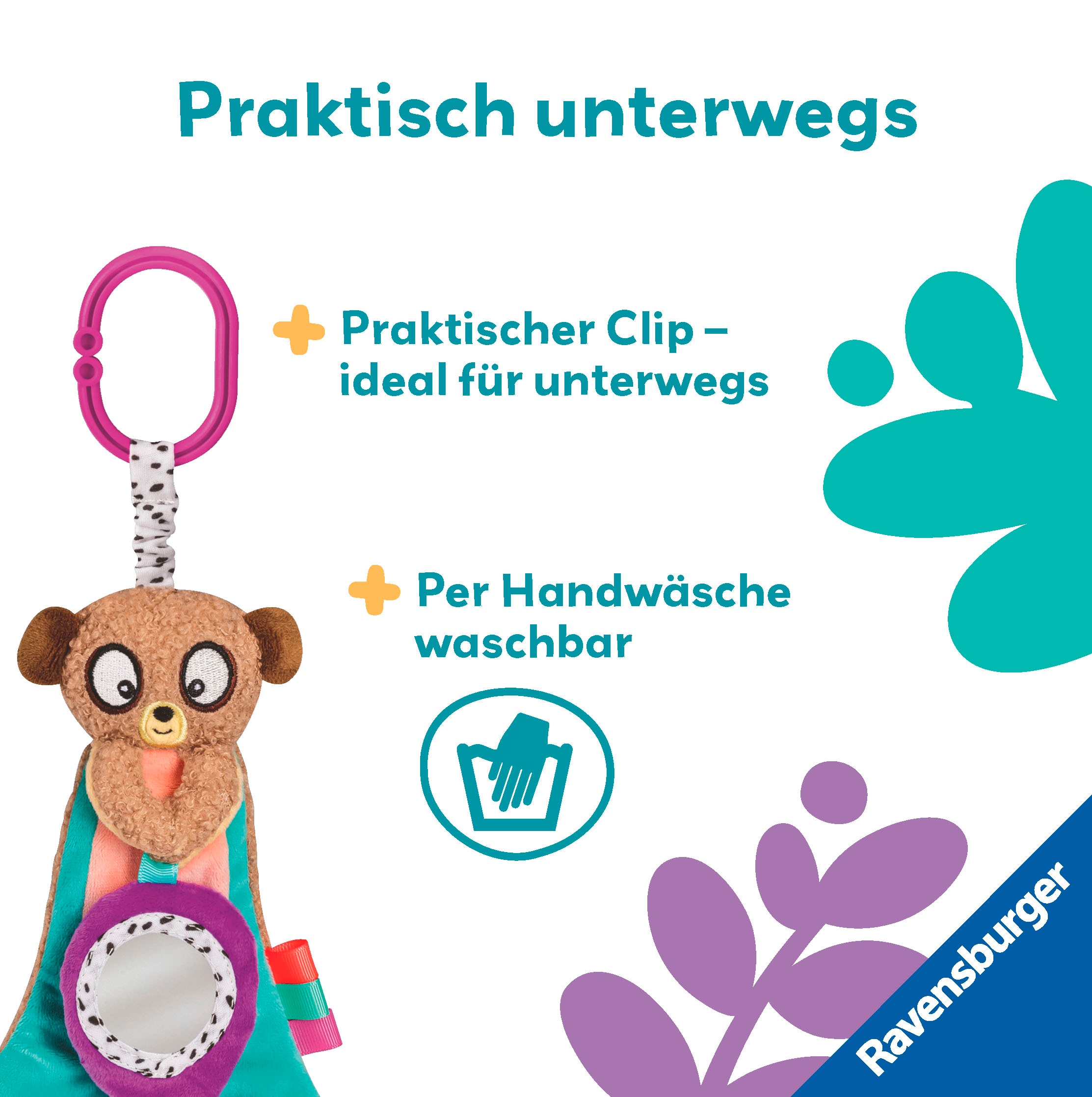 Ravensburger Greifspielzeug »Play+ Knister-Erdmännchen«