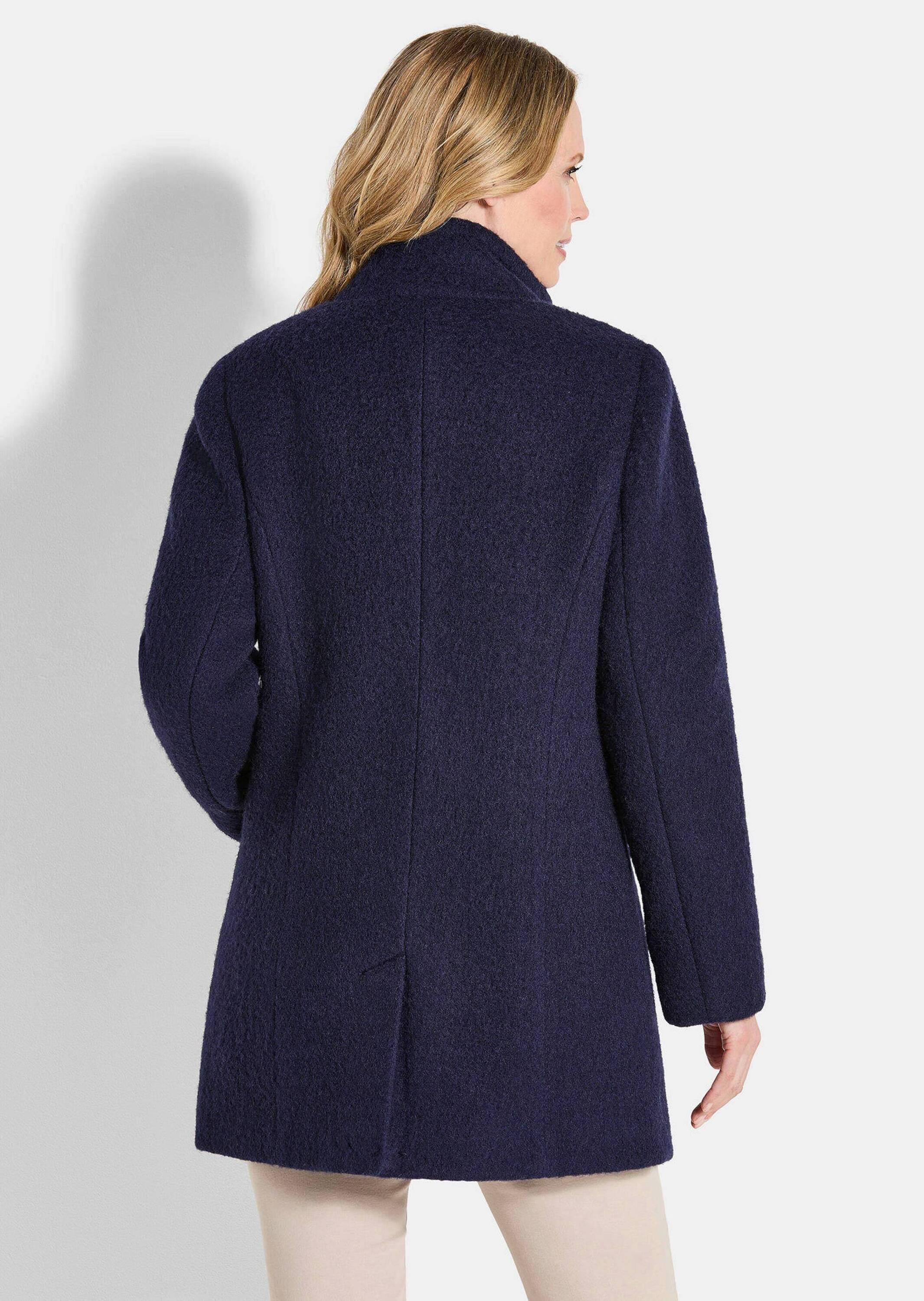 GOLDNER Langmantel »Kurzgröße Stepp-Winterjacke mit Kapuze«