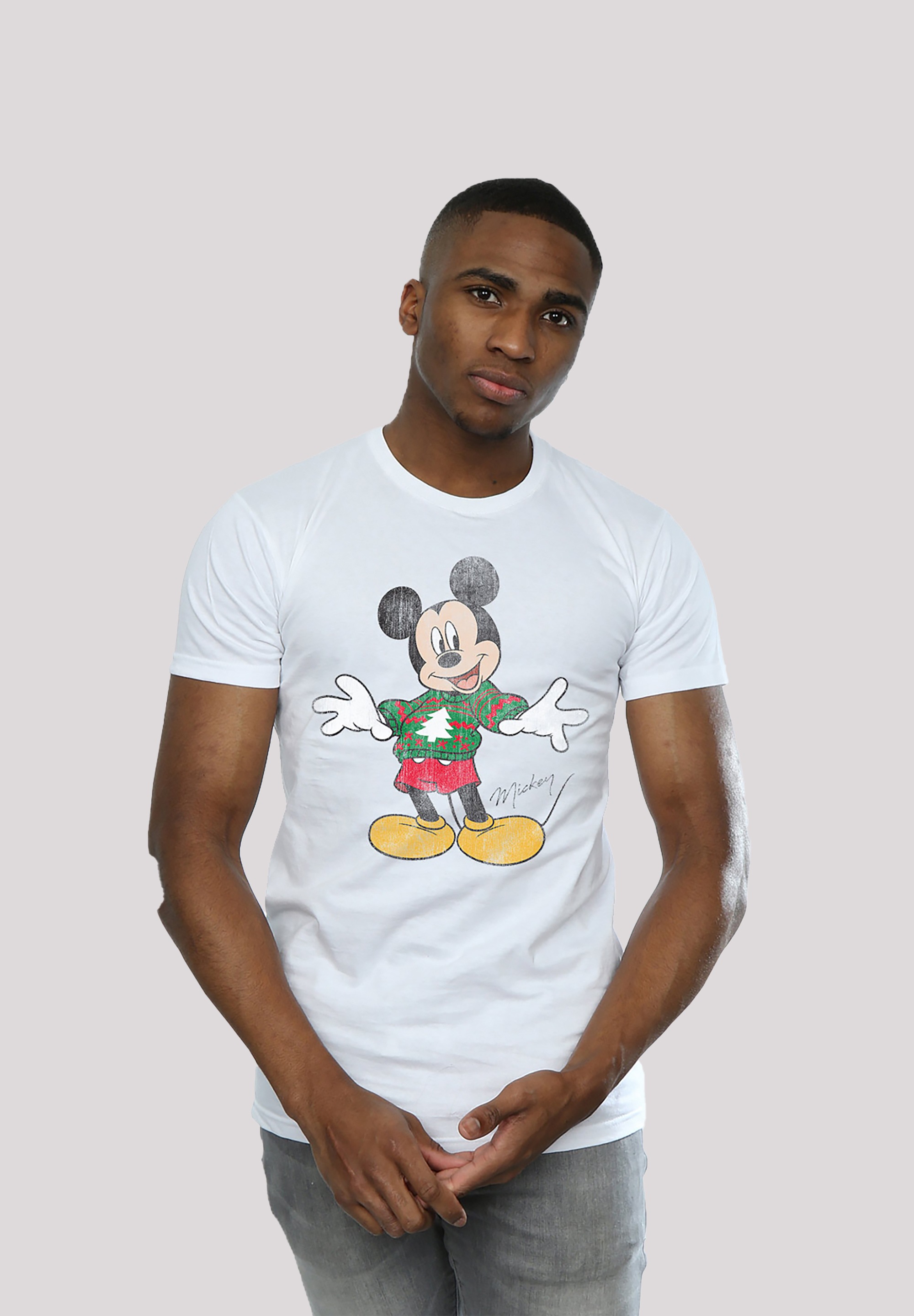 F4NT4STIC T-Shirt "Disney Micky Maus Weihnachten", Herren,Premium Merch,Reg günstig online kaufen