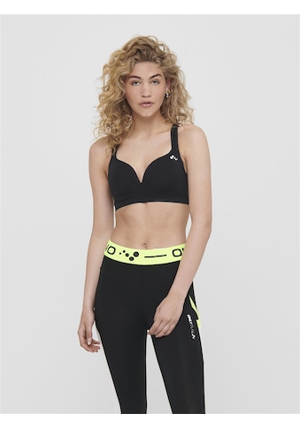 Sport-BH »ONPMARTINE CIR SPORTS BRA«, mit eingearbeiteten Cups - seamless