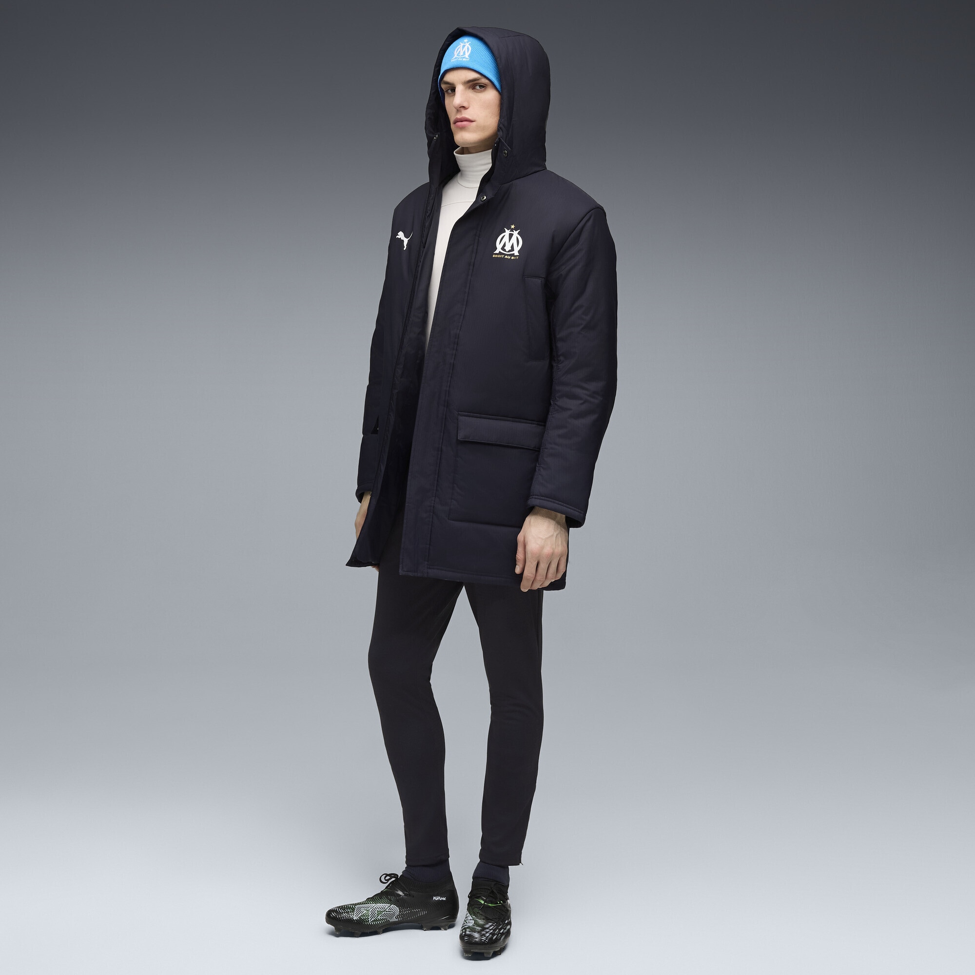 PUMA Parka »Olympique de Marseille Trainingswinterjacke Herren«
