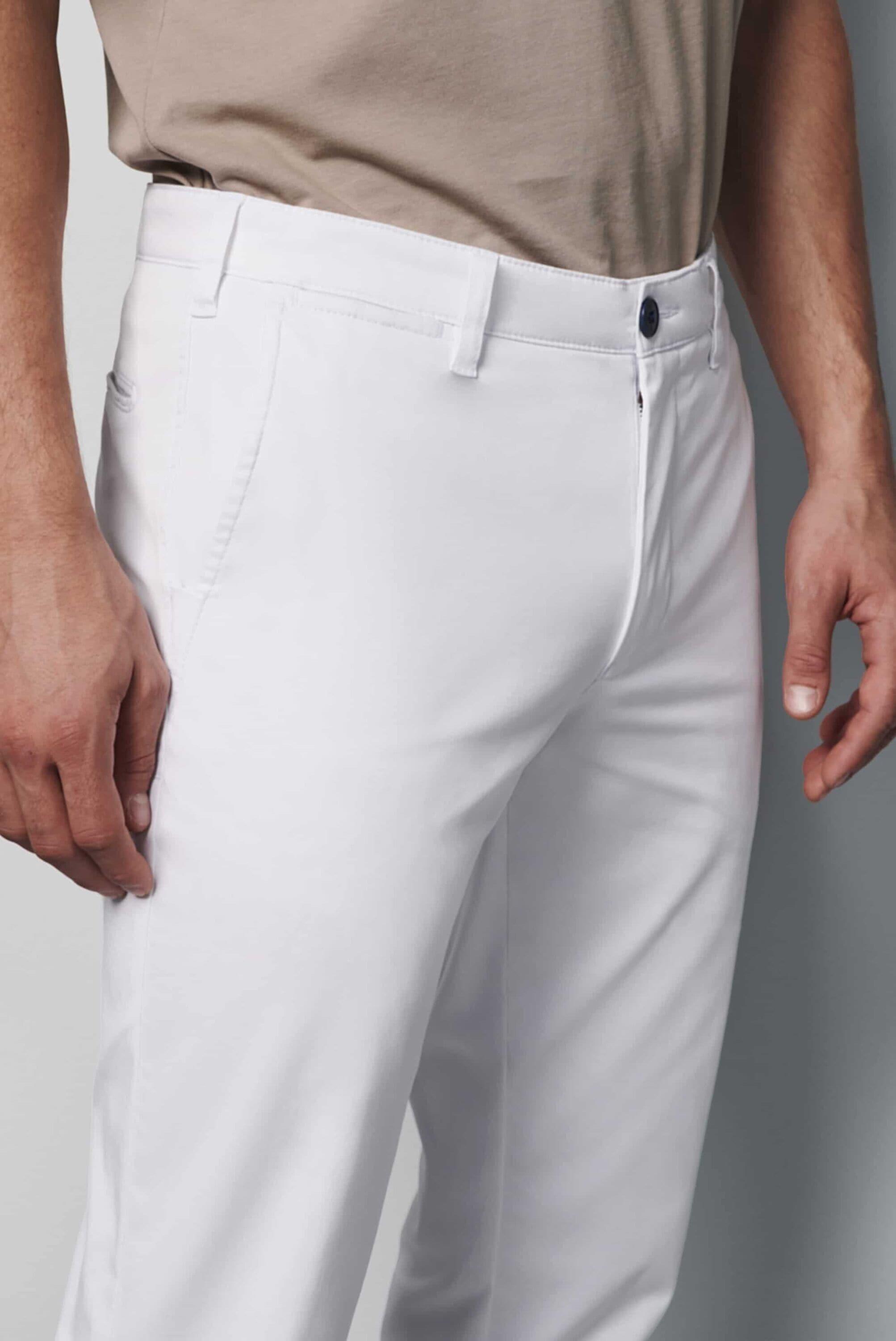 MEYER Chinos »M5 Chino«, im unifarbenen Design