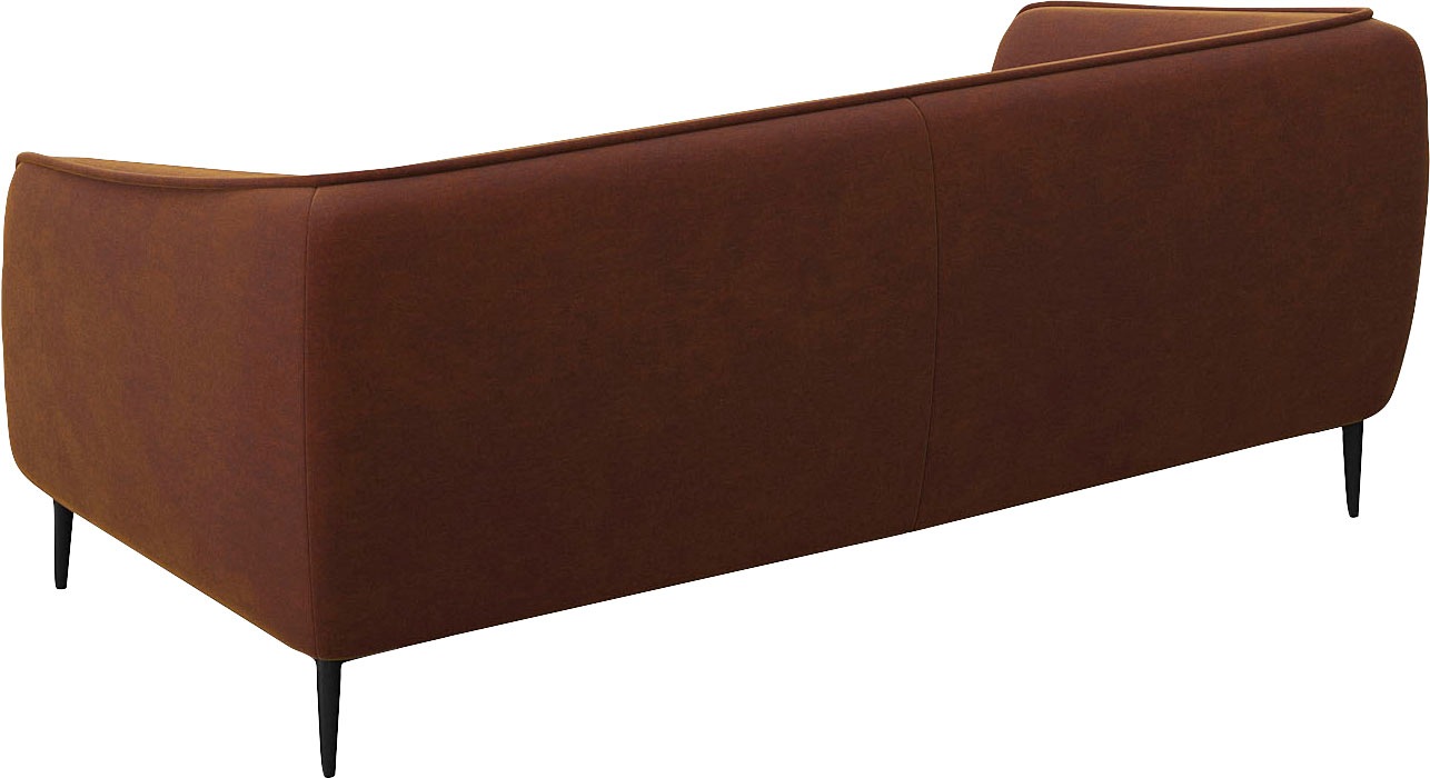 FLEXLUX 2,5-Sitzer »Belle Designsofa, Couch, bequem durch Kaltschaum im Sitz«, Skandinavisches Design, In hochwertiger Verarbeitung