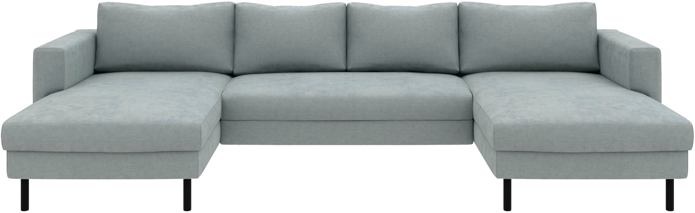 TRENDMANUFAKTUR Wohnlandschaft "Amazing II, wahlw. mit Schlaffunktion & Bet günstig online kaufen