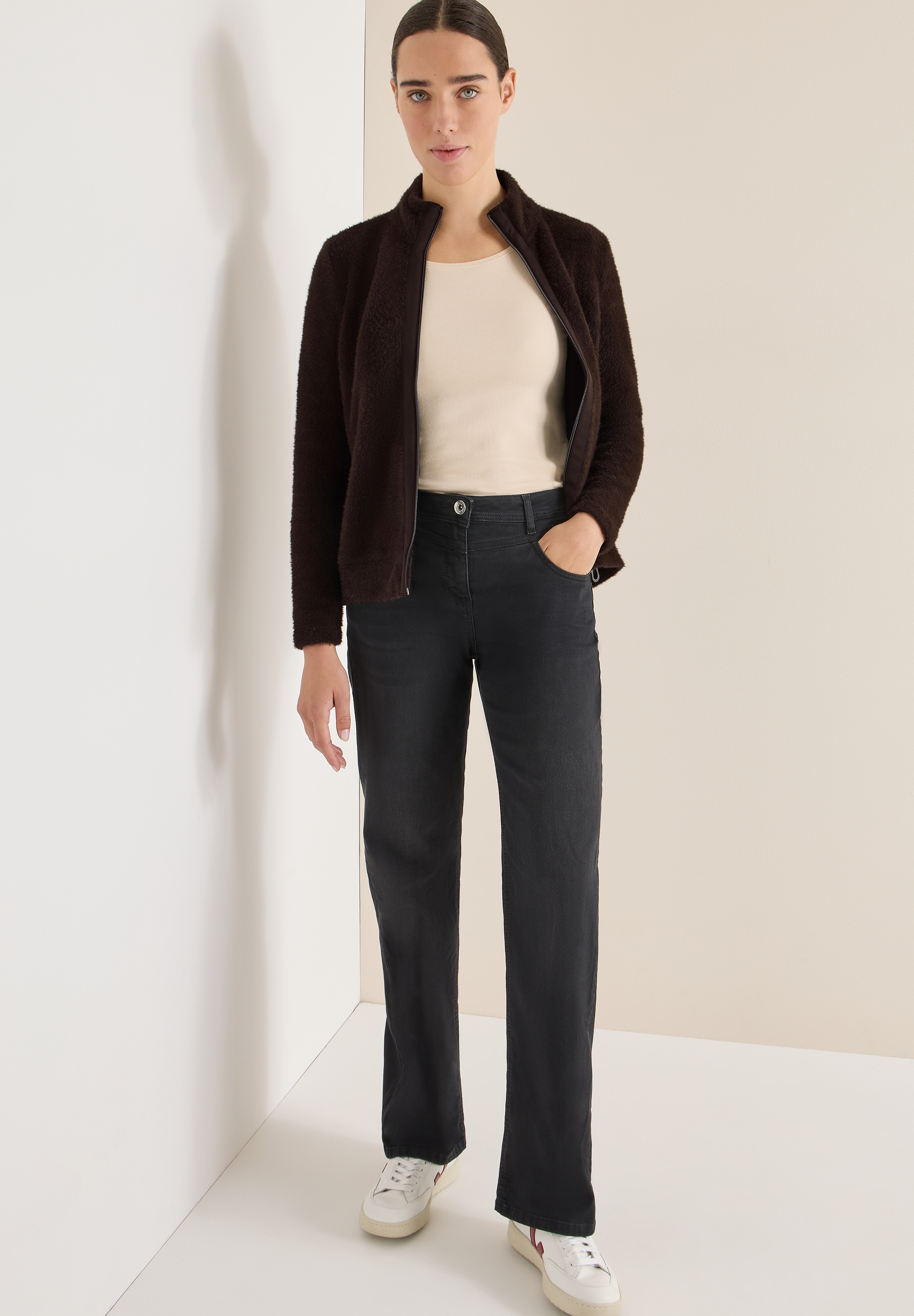 Cecil Strickjacke mit Taschen