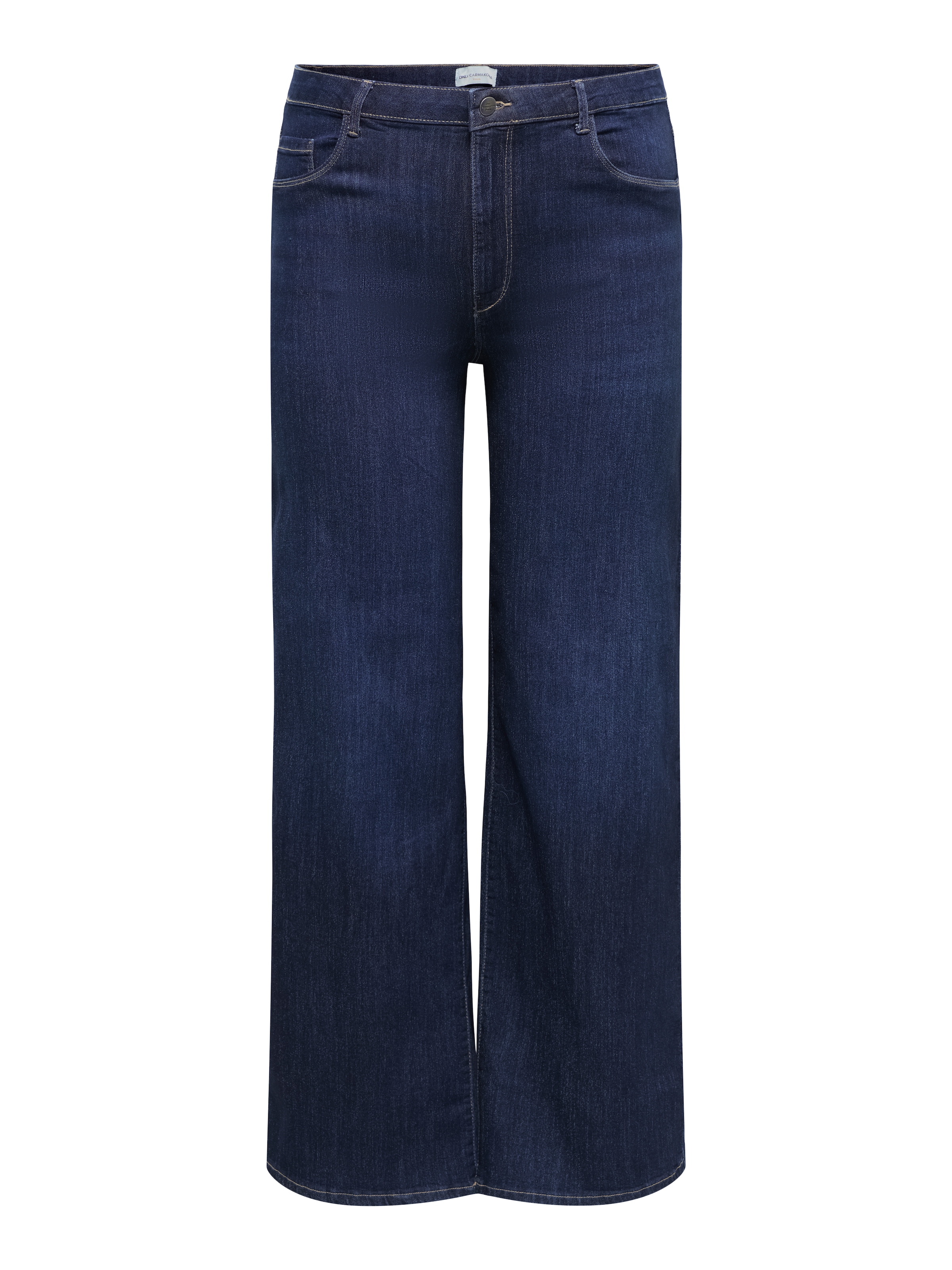 Only Carmakoma High-waist-Jeans "Carthunder Hw Wide Dnm PIM536 Noos" Viskosemischung, High Waist