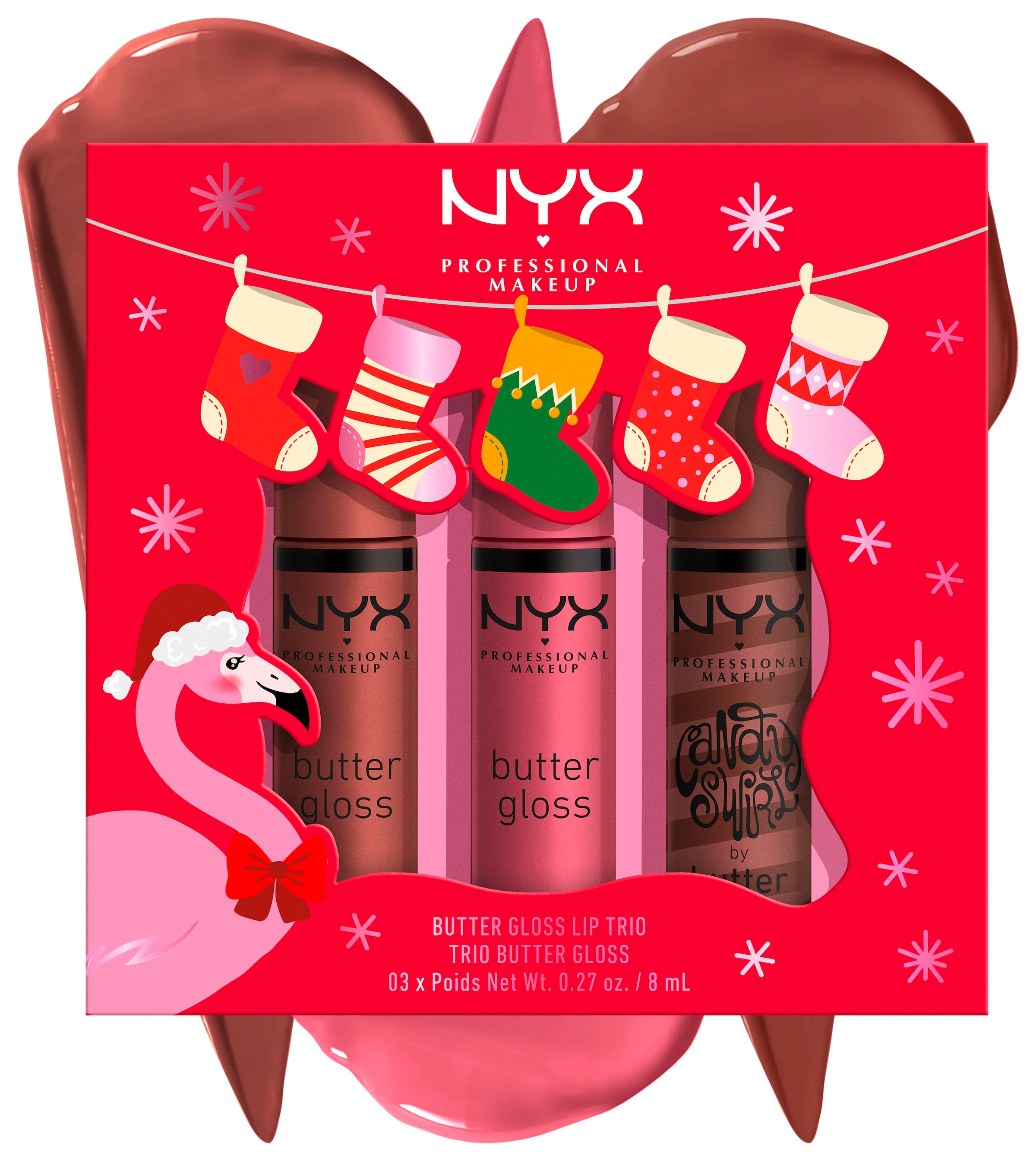 Schmink-Set »NYX Professional Makeup Butter Gloss Lip Trio«